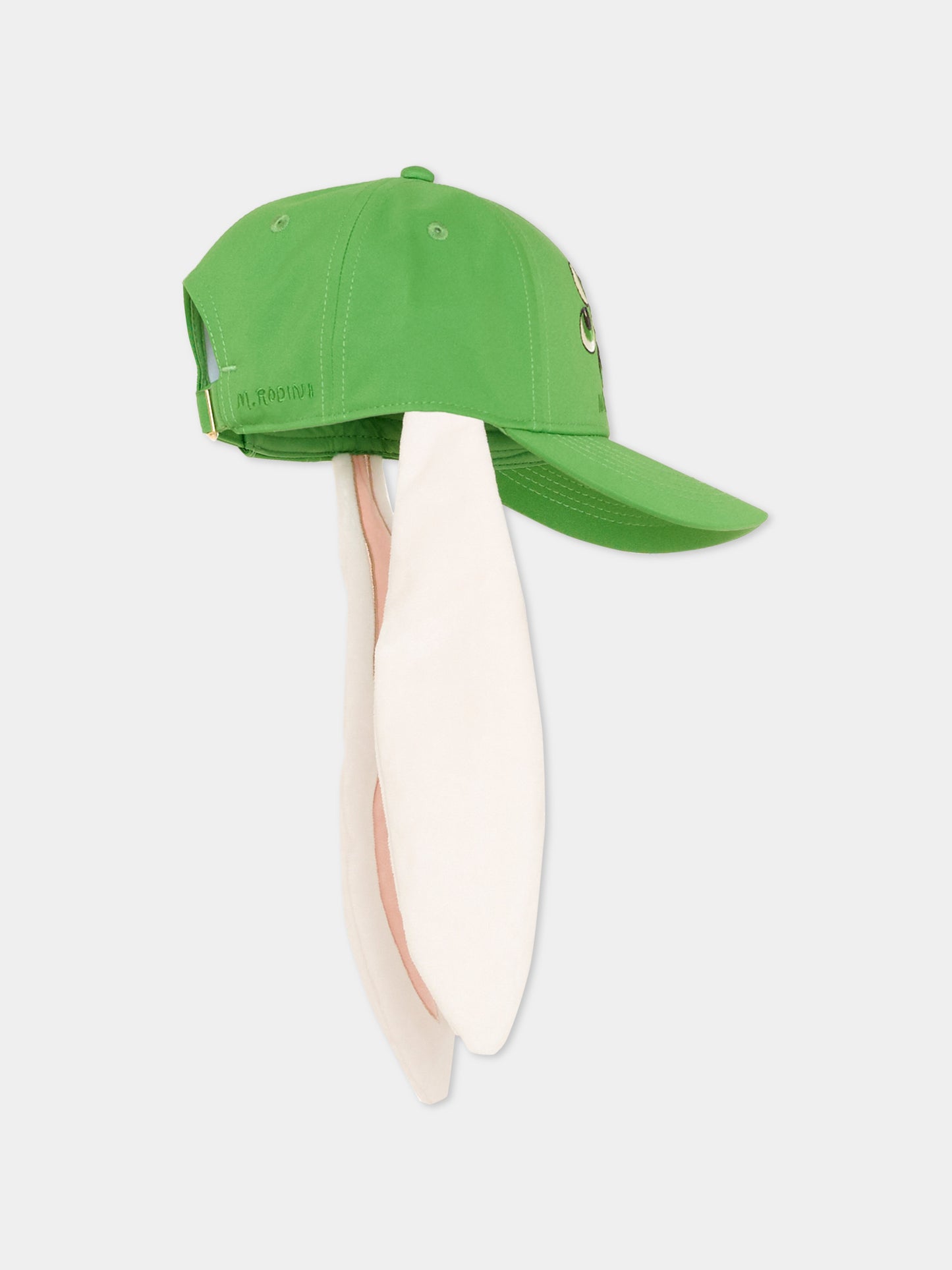 Green hat for Kids with ears