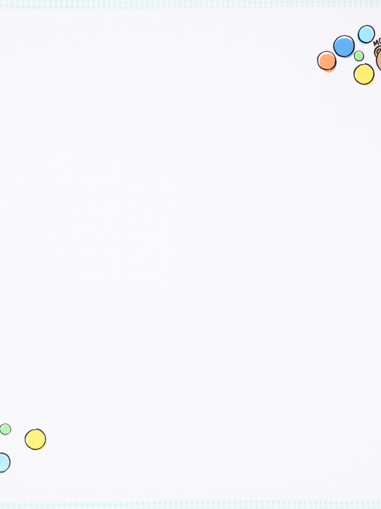 Coperta celeste per neonato con Teddy Bear,Moschino Kids,MUB00L LZE10 83675