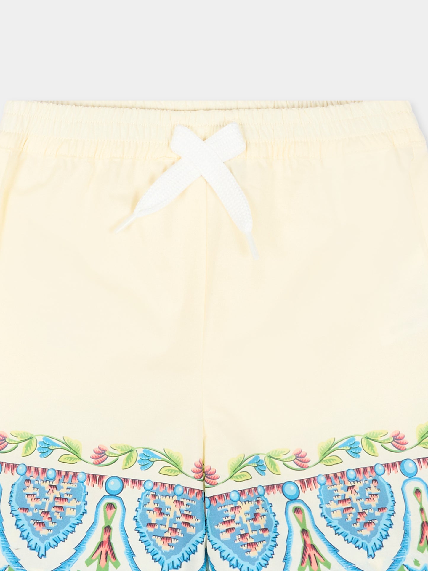 Shorts multicolor per neonato con stampa paisley,Etro,GY6559-P0601 106MC