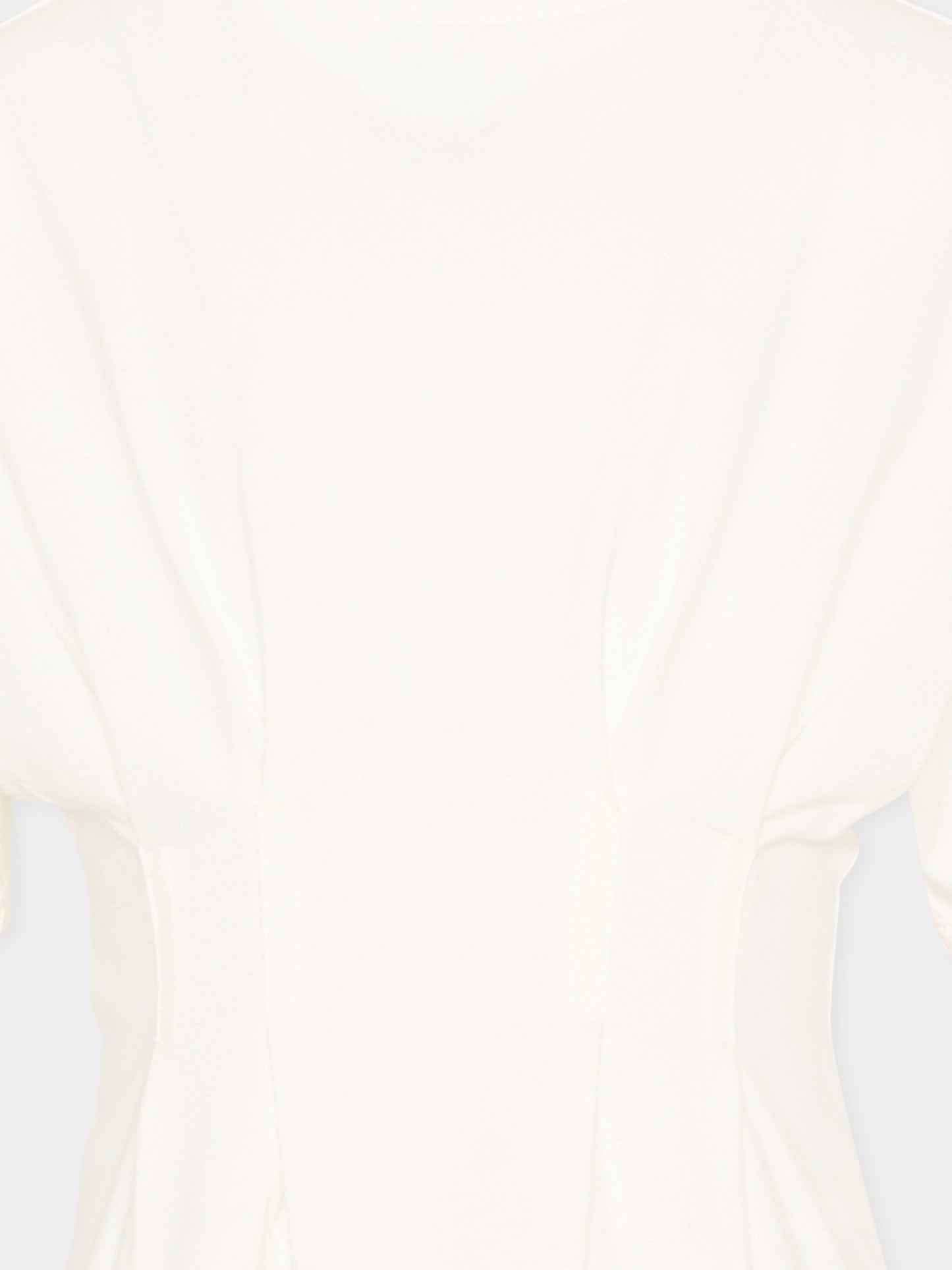 T-Shirt avorio per bambina stile corsetto,Douuod Kids,DY8A21-Z3708 101