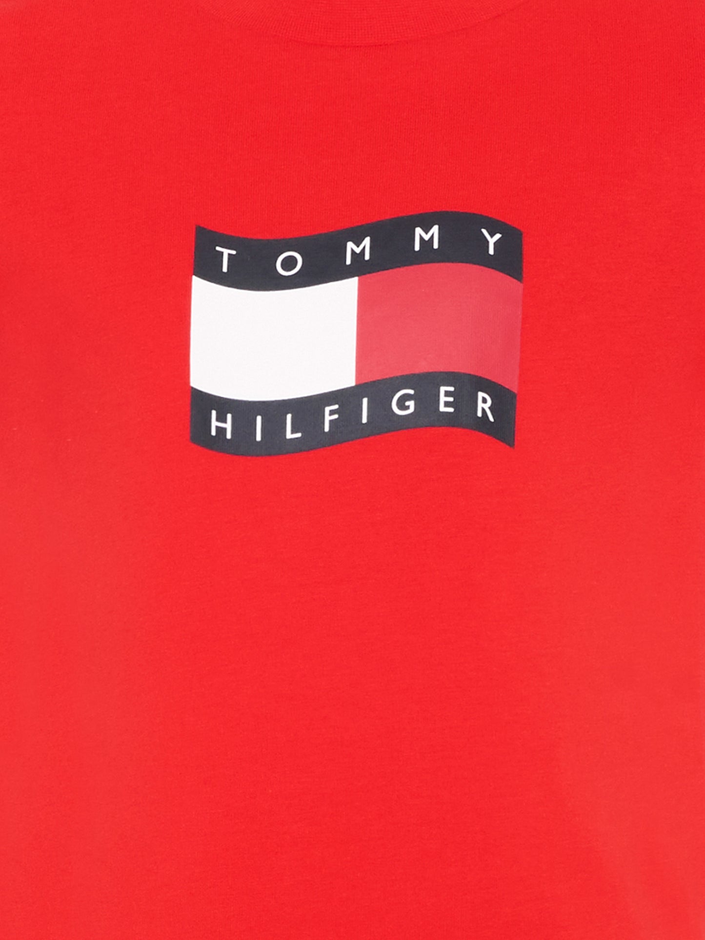 T-shirt rossa per bambini con logo,Tommy Hilfiger Junior,KB0KB10275 XL8