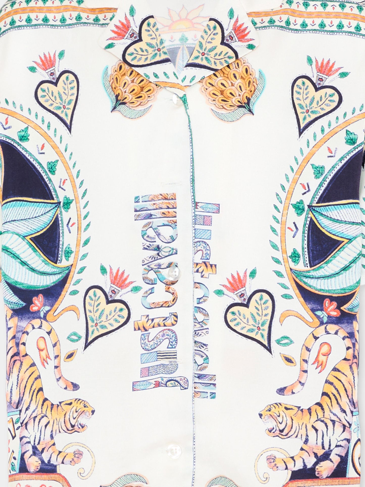 Completo multicolor per bambini con tigri,Just Cavalli Kids,JGP26104CE PALM PRISTINE