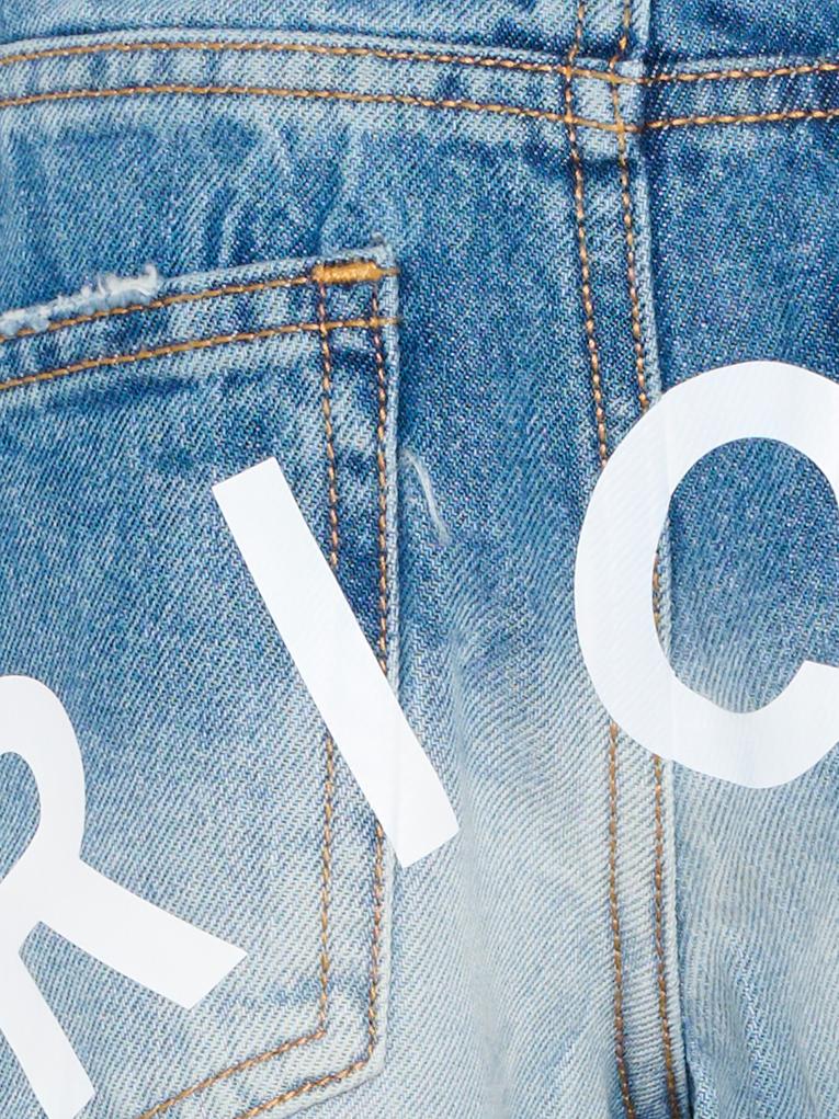 Jeans denim per bambino con maxi logo,Richmond,RBP26228JE DENIM STONEWASH