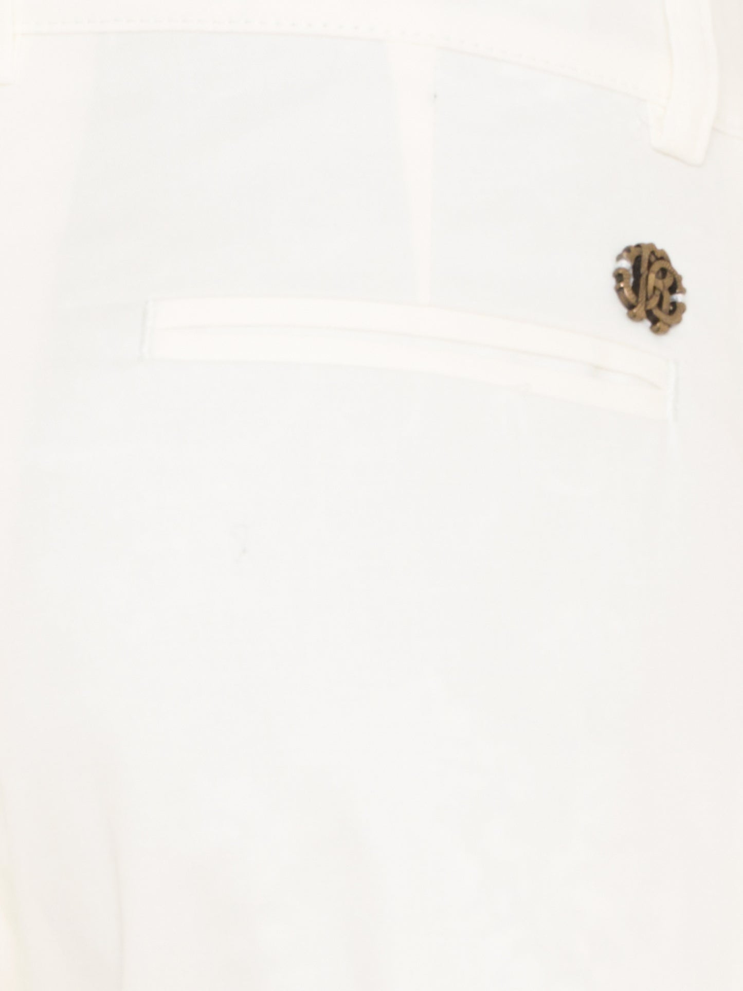 Pantaloni eleganti bianchi per bambino,Roberto Cavalli Kids,CBP26002PA WHITE