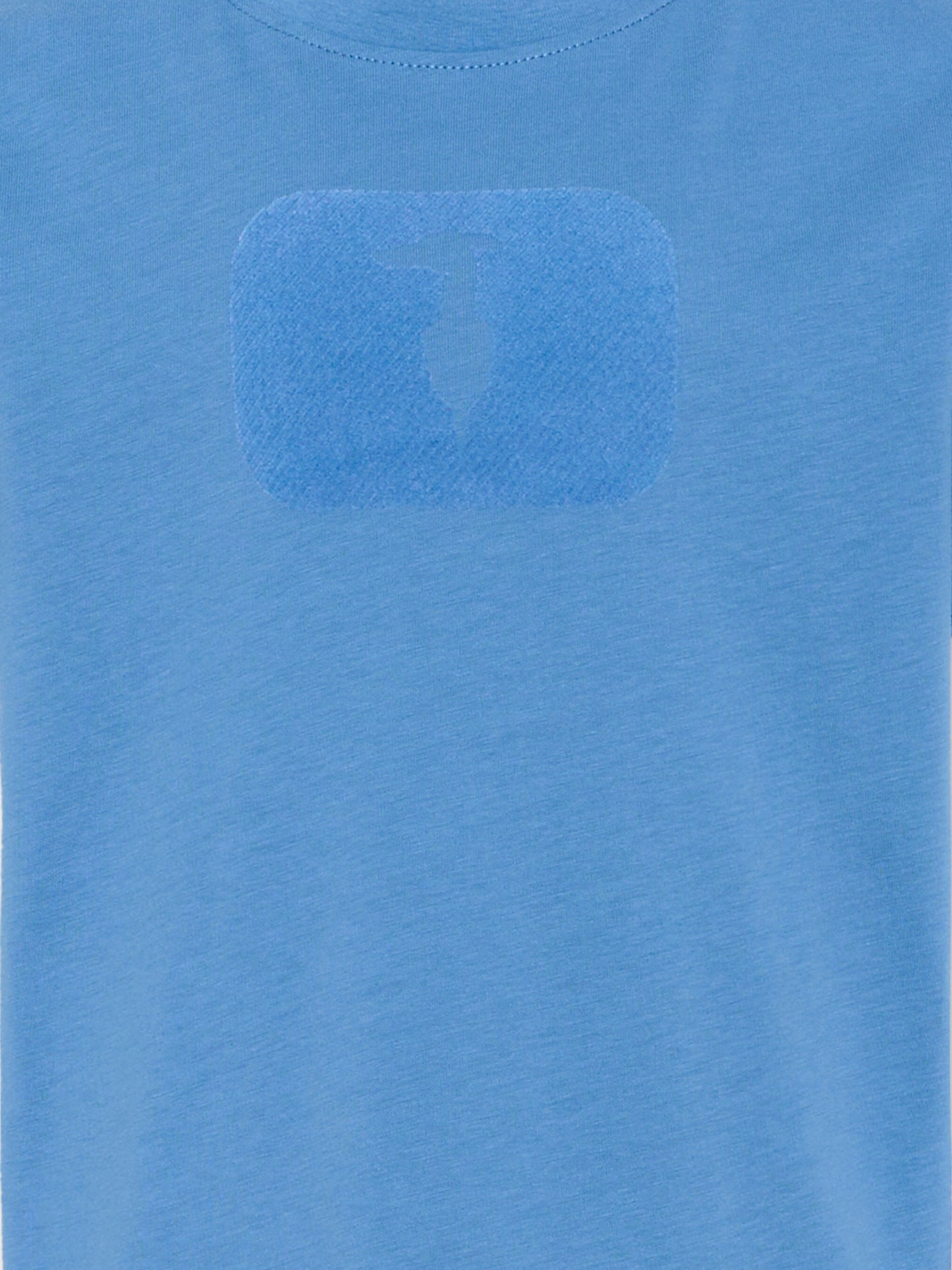 T-Shirt blu per bambino con logo,Trussardi Junior,TBP26096TS BLUE RIVERSIDE