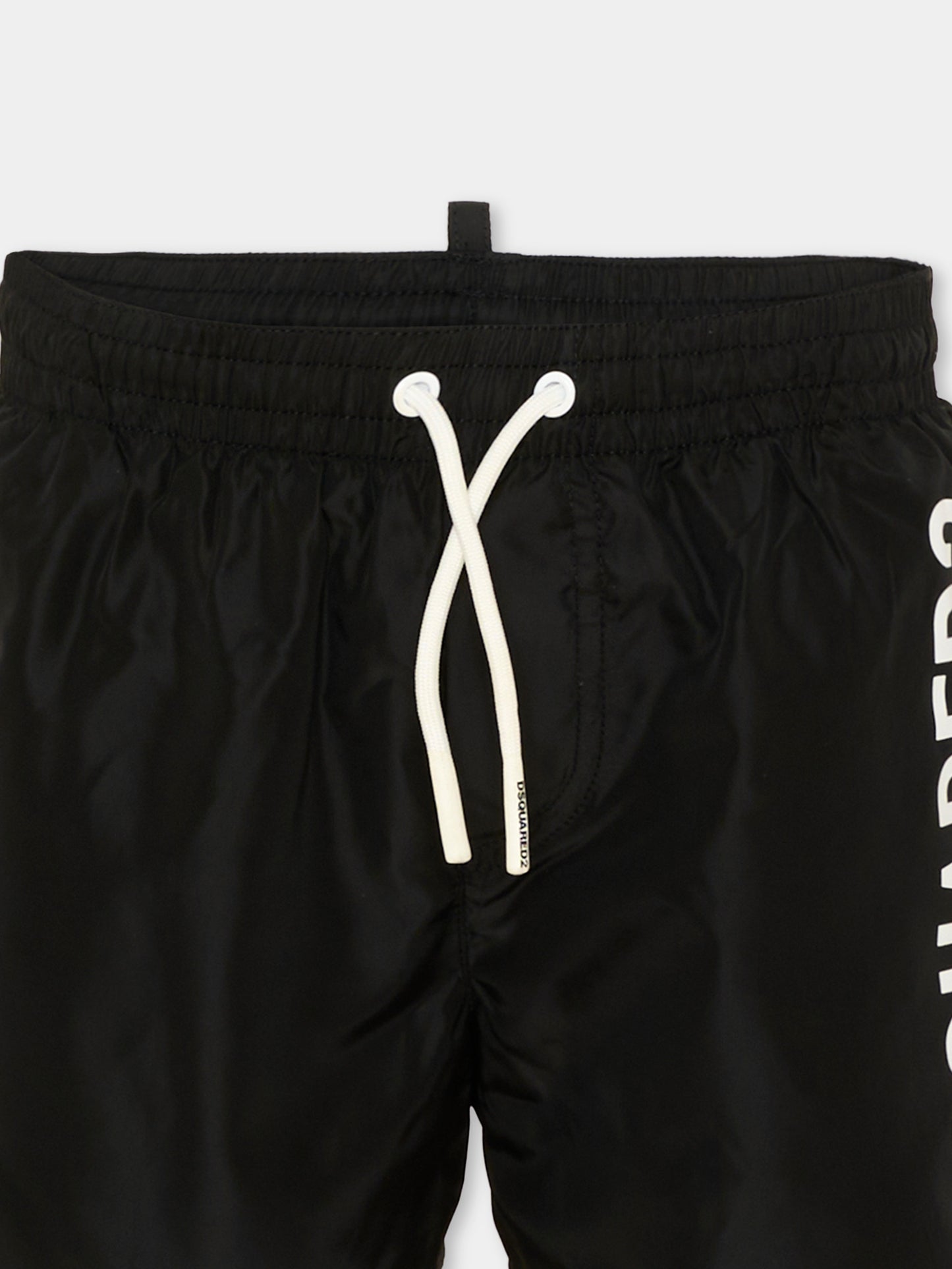 Boxer mare nero per bambino logo,Dsquared2,DQ3293 D0AHA DQ900