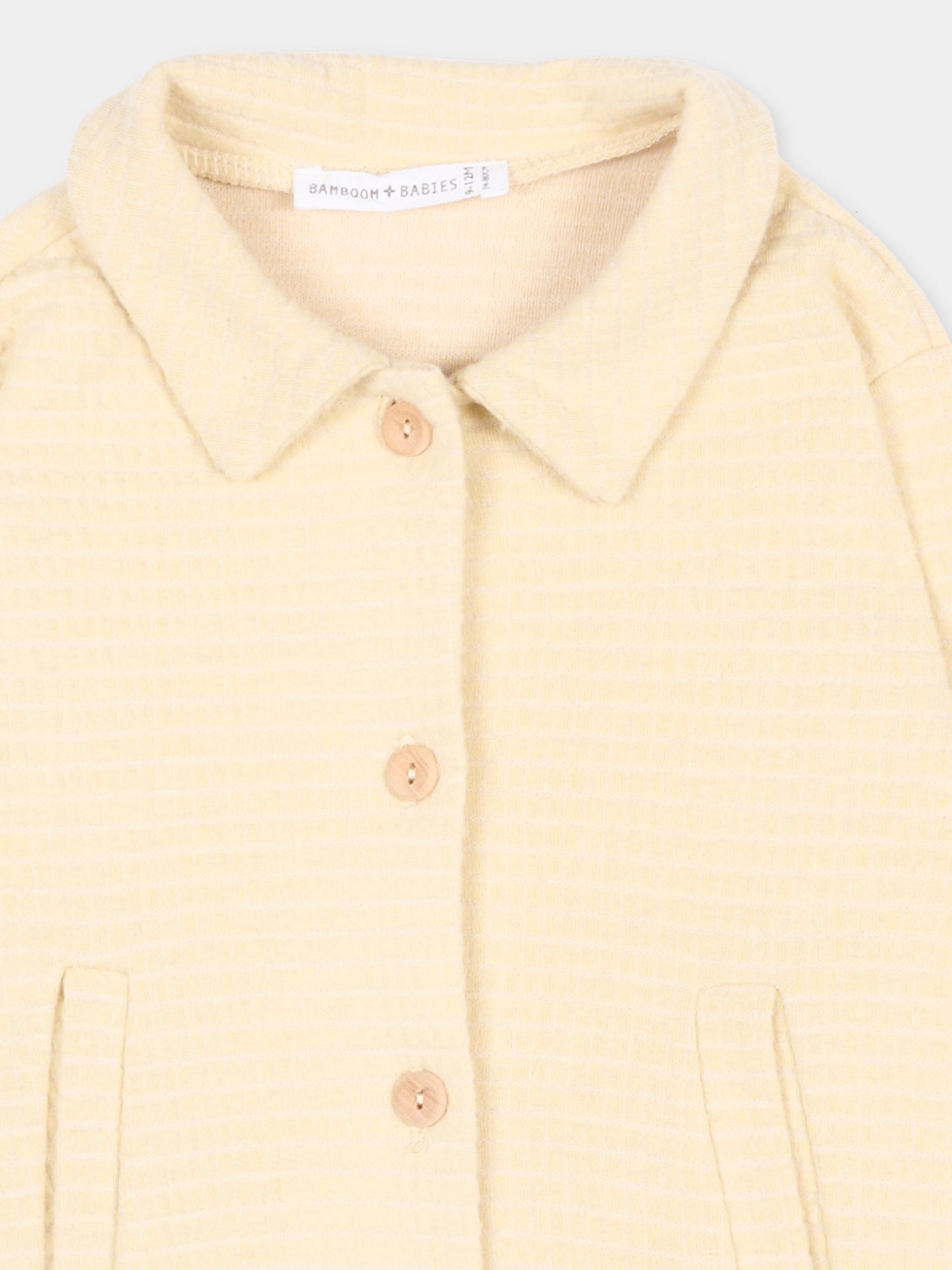 Bomber beige per neonato,Bamboom,1132TE00071 ALMOND CREAM