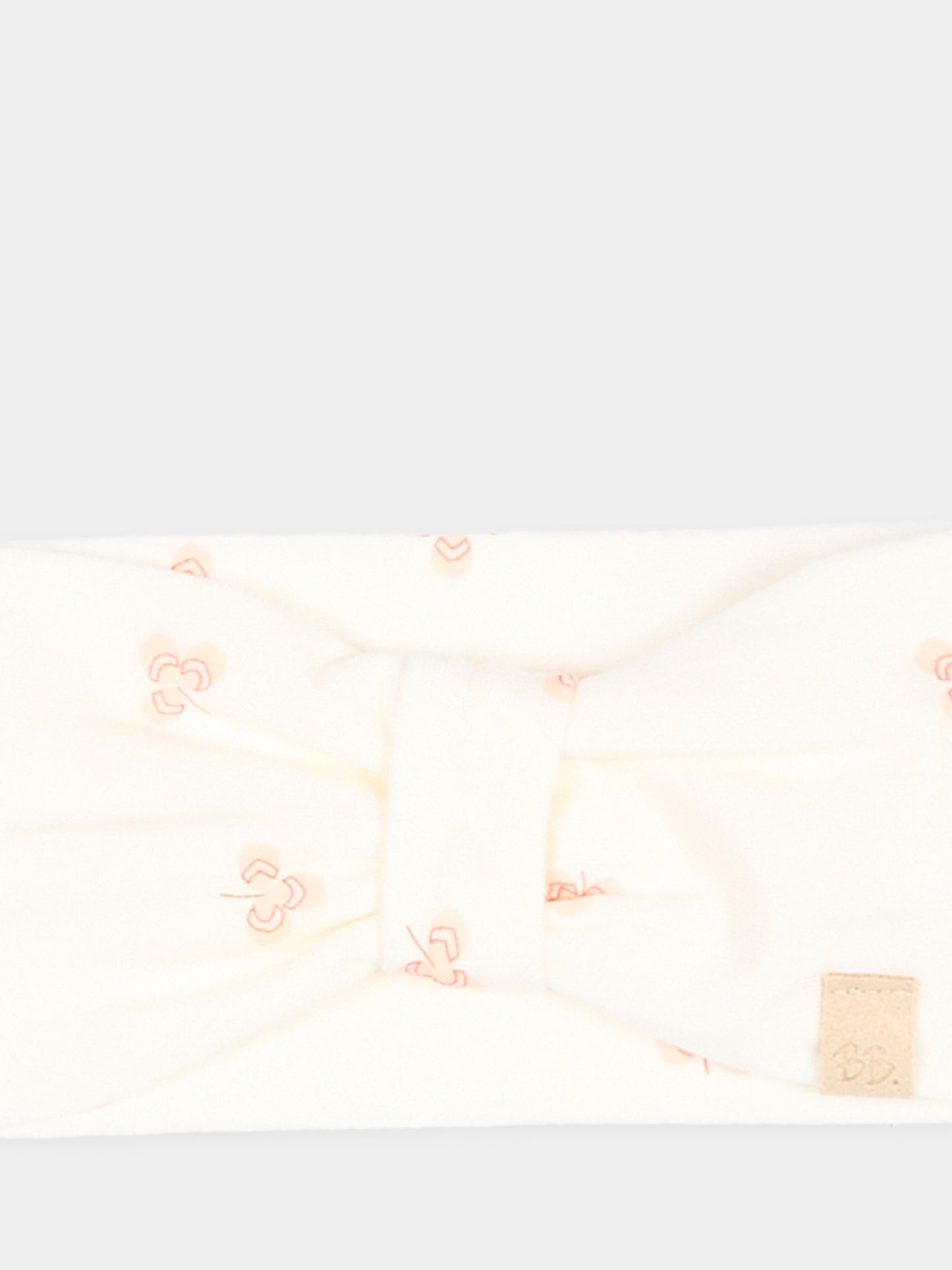 Fascia avorio Lucky Leaves per neonata,Bamboom,1157TE00074 LUCKY LEAVES