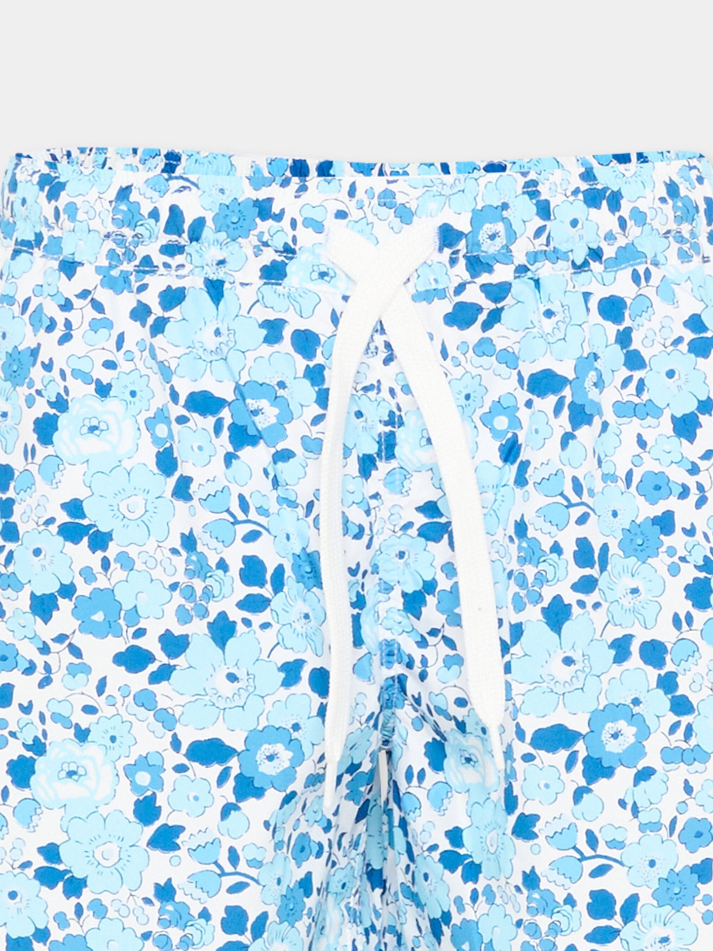 Boxer mare azzurro per bambino floreale,Pesciolino Rosso,M3 S 177