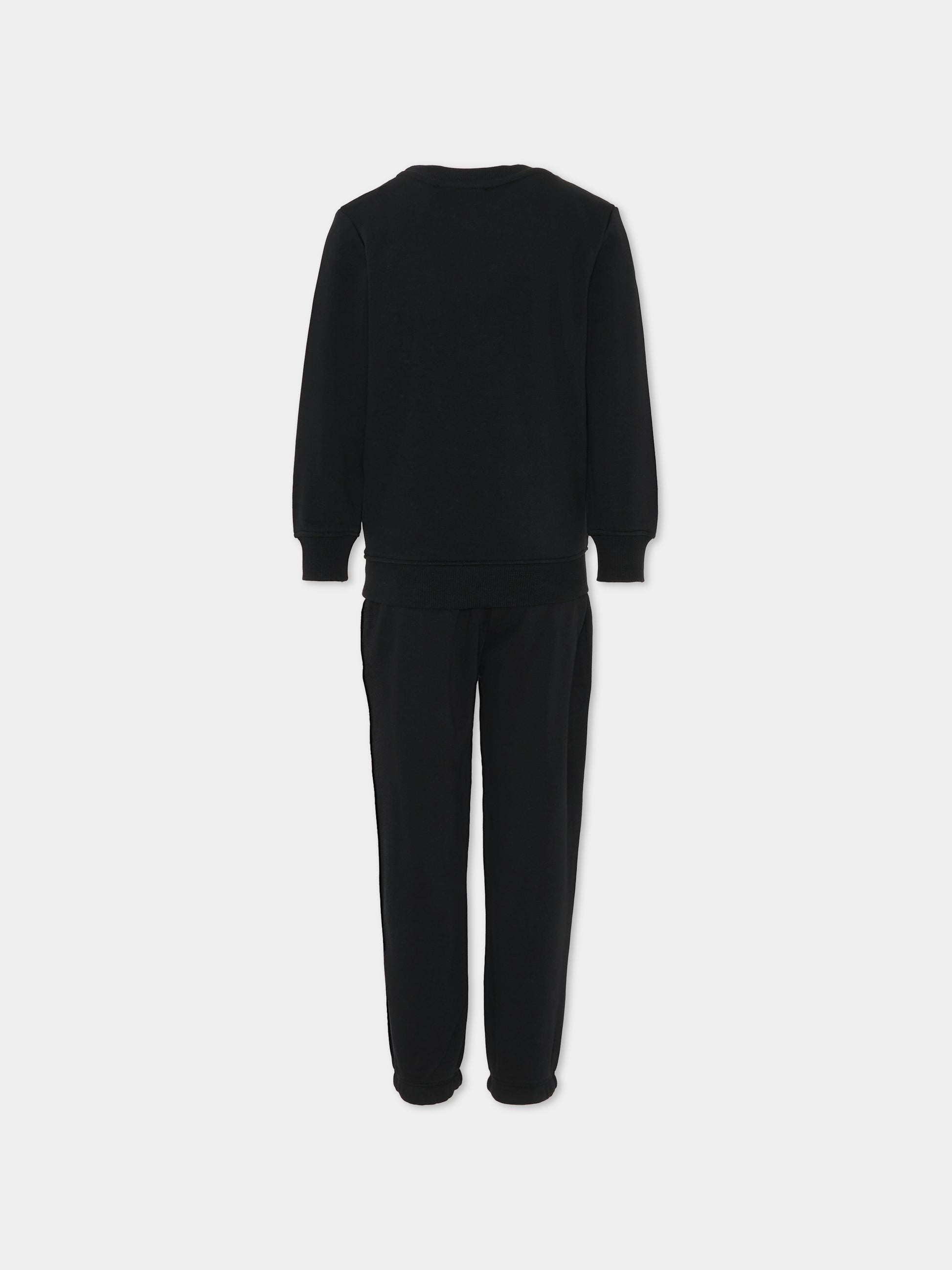 Completo nero per bambino con logo,Richmond,RBA25002CF BLACK