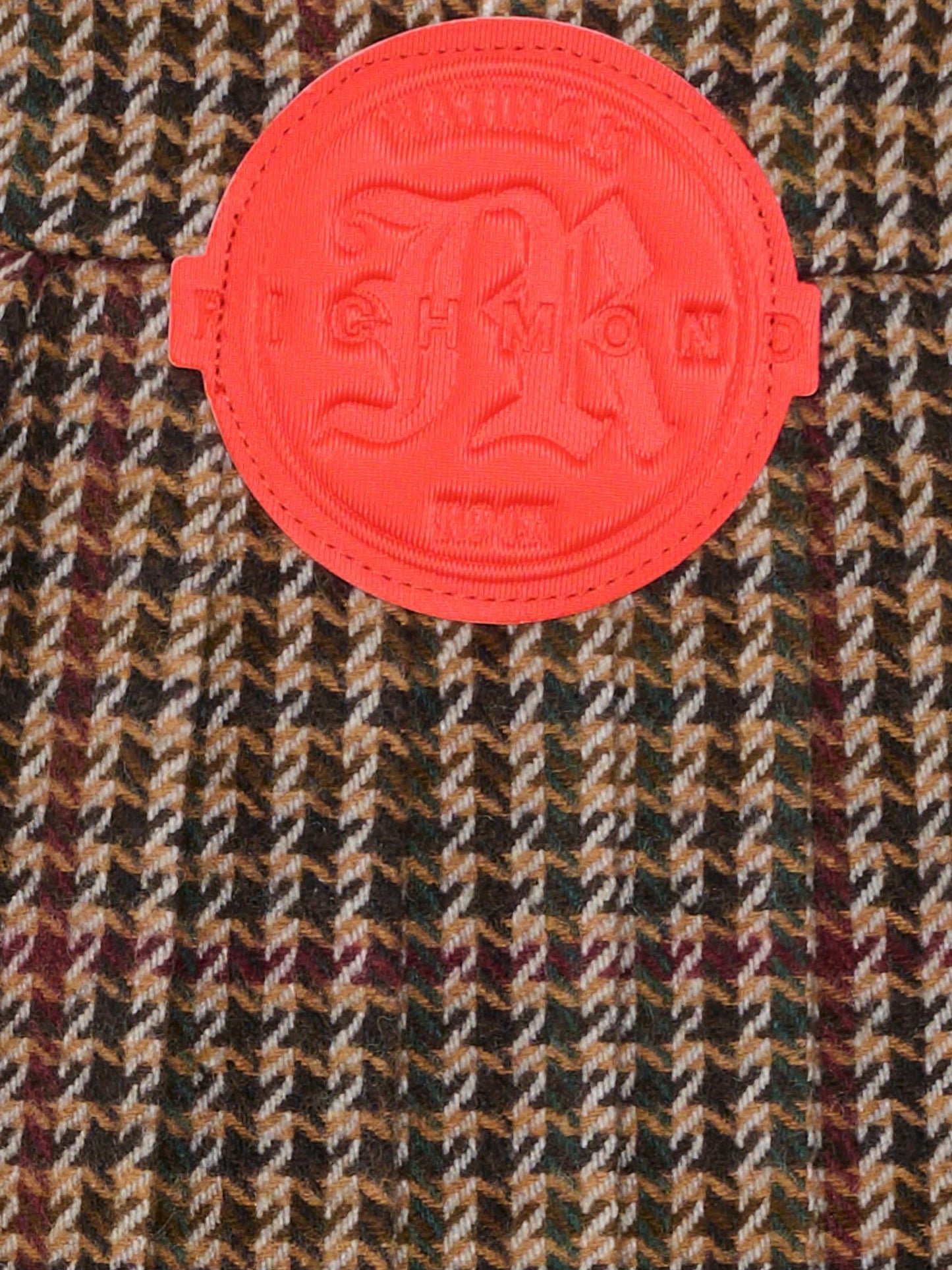 Gonna multicolor per bambina con logo,Richmond,RGA25120GO P.D.POULE-EGGPLANT