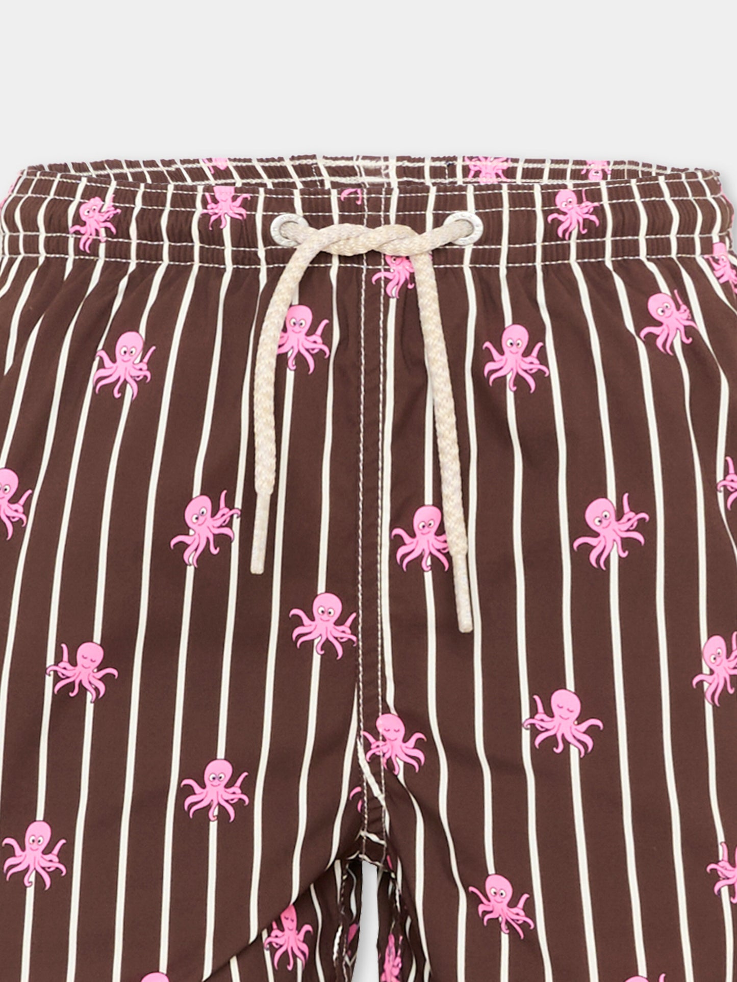 Boxer mare multicolor Jean Lighting Stretch per bambino con polpi,Mc2 Saint Barth,JEA0022 02109L