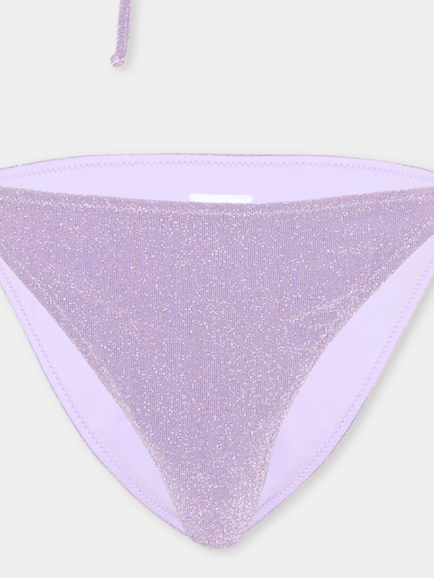 Slip e bikini lilla Leah Teen per bambina,Mc2 Saint Barth,LEH00011 02980L