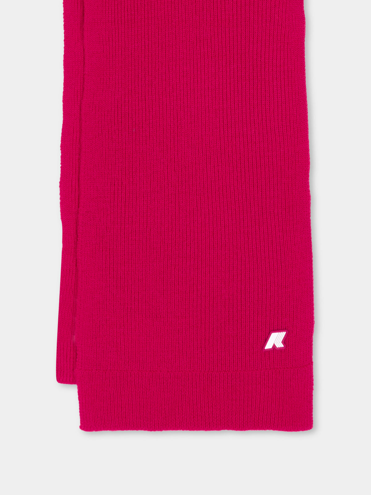 Sciarpa fucsia P.Etienne per bambina con logo,K-way,K5128RW X6R