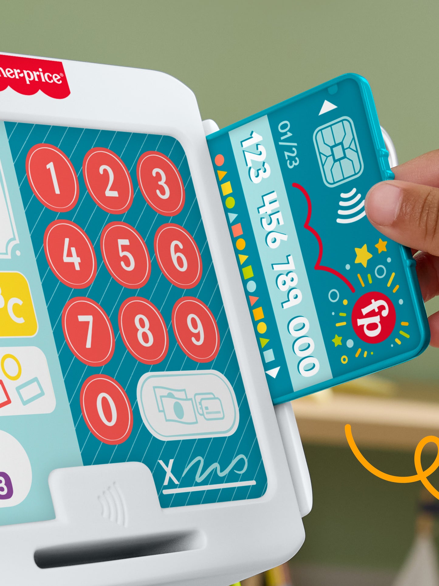 Registratore di Cassa per bambini,Fisher Price,JGX00