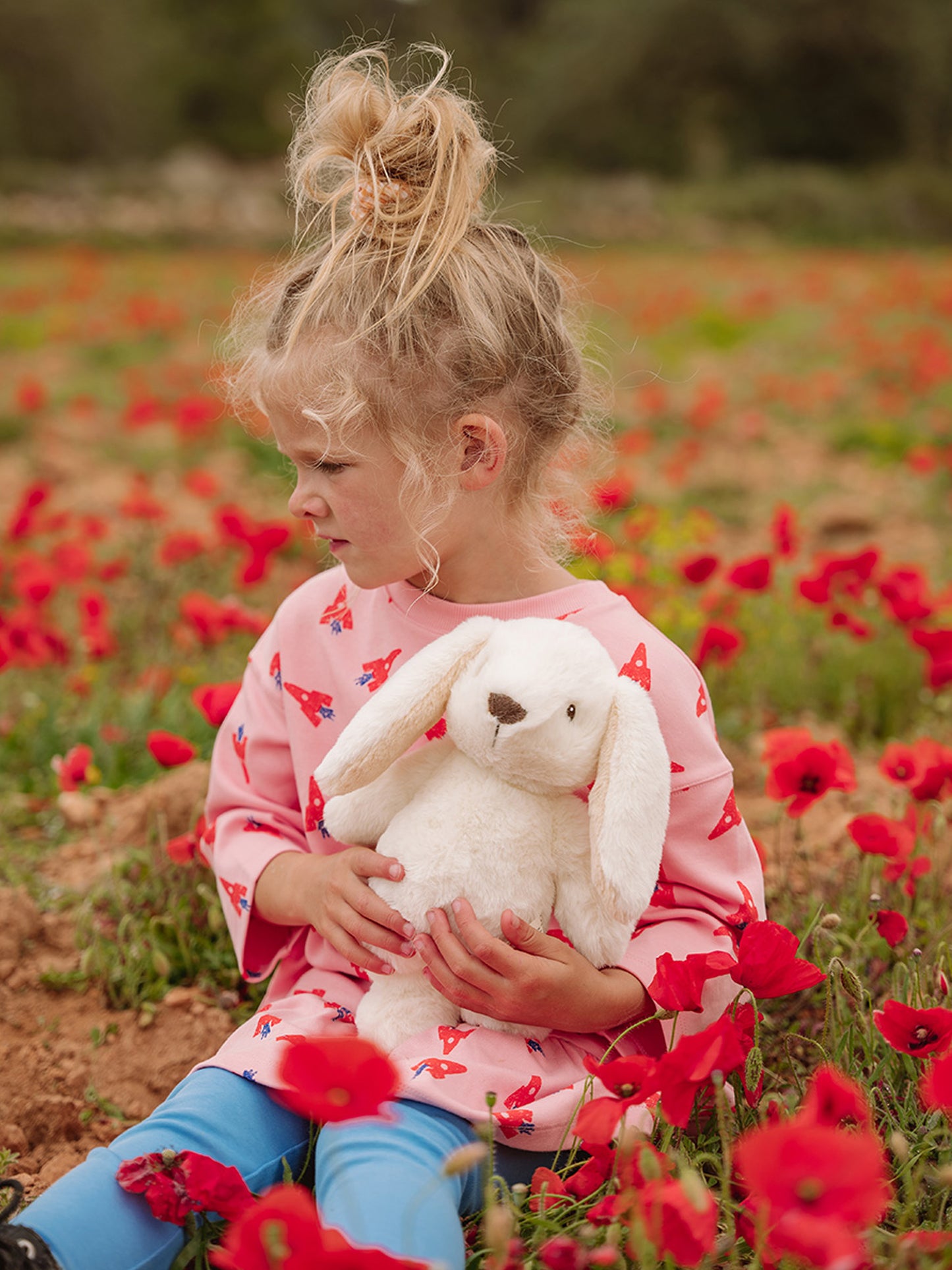 WWF Eco Coniglio Robbert avorio per bambini,Bon Ton Toys,16182001 WWF ECO ROBBERT RABBIT BEIGE