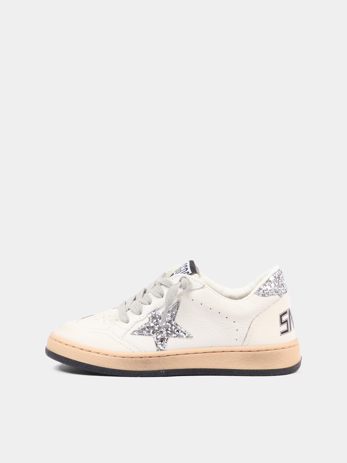 Sneakers azzurre Ball Star New per bambino,Golden Goose,GJF00439 F004826 80185