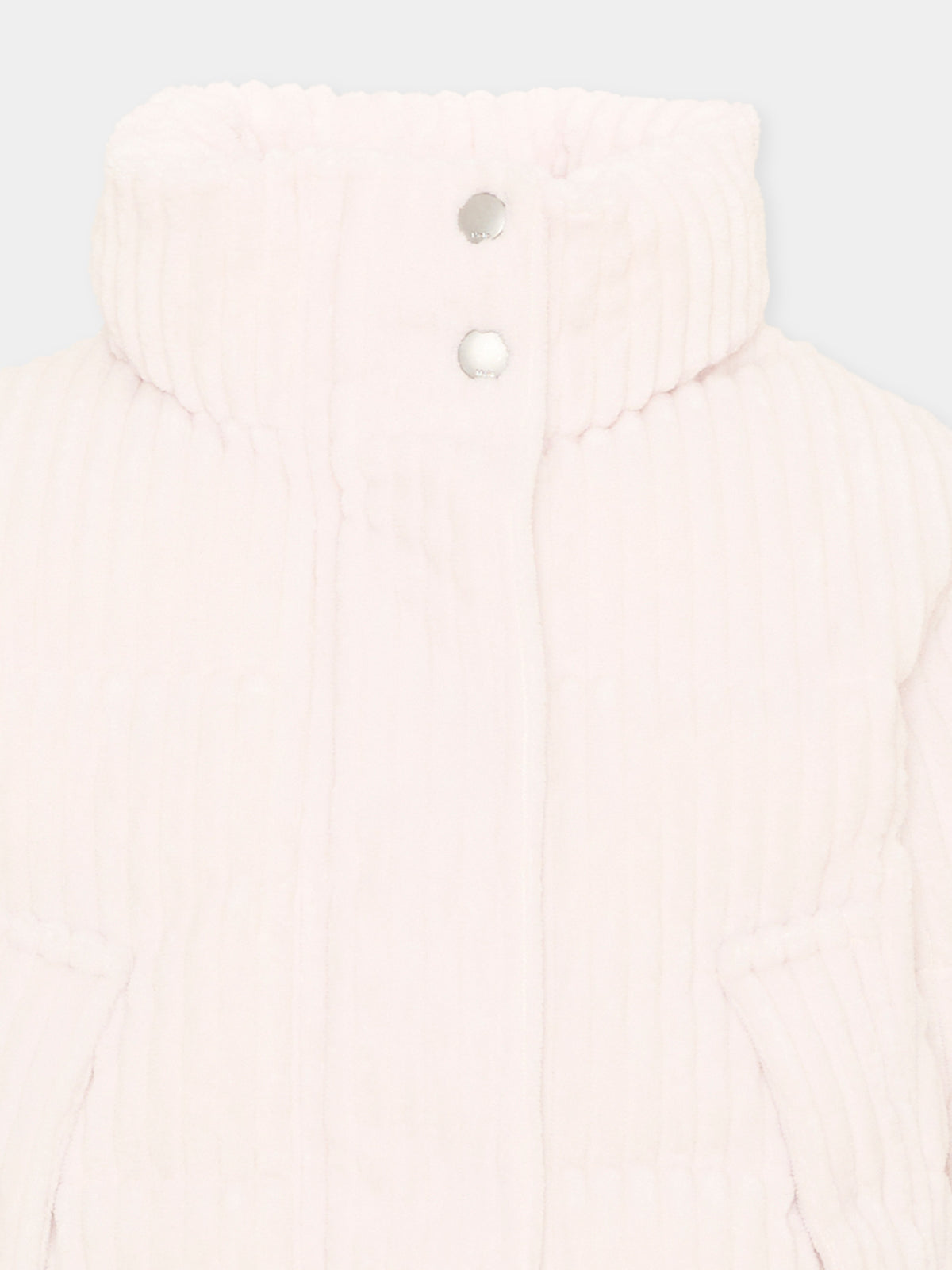Piumino avorio Hansine per bambina a coste,Molo,5W26M303 5995