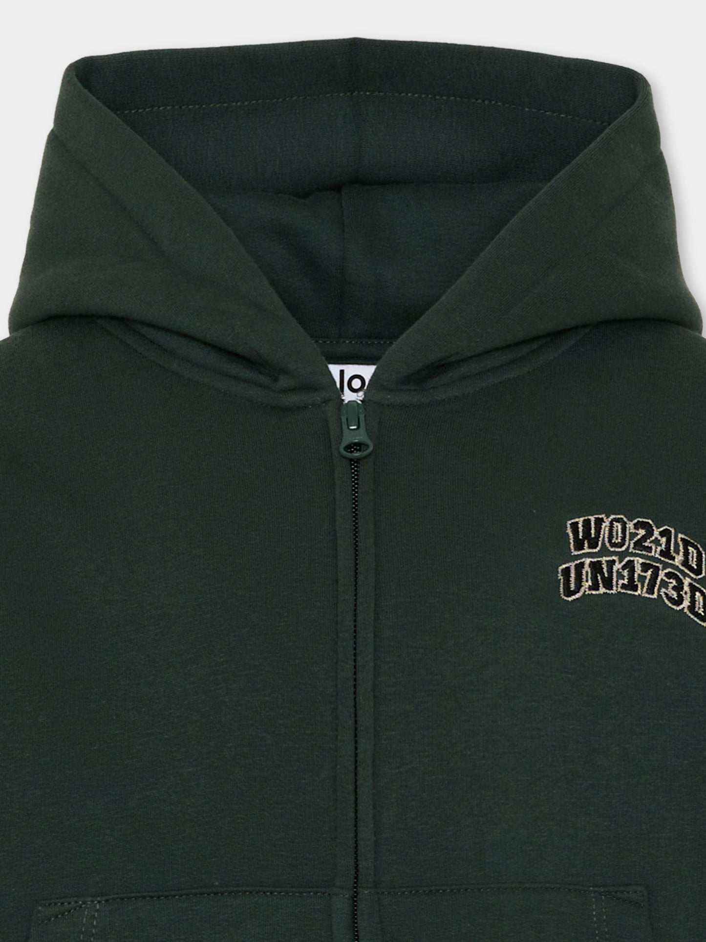 Felpa verde Marley per bambino,Molo,1W26J304 5721