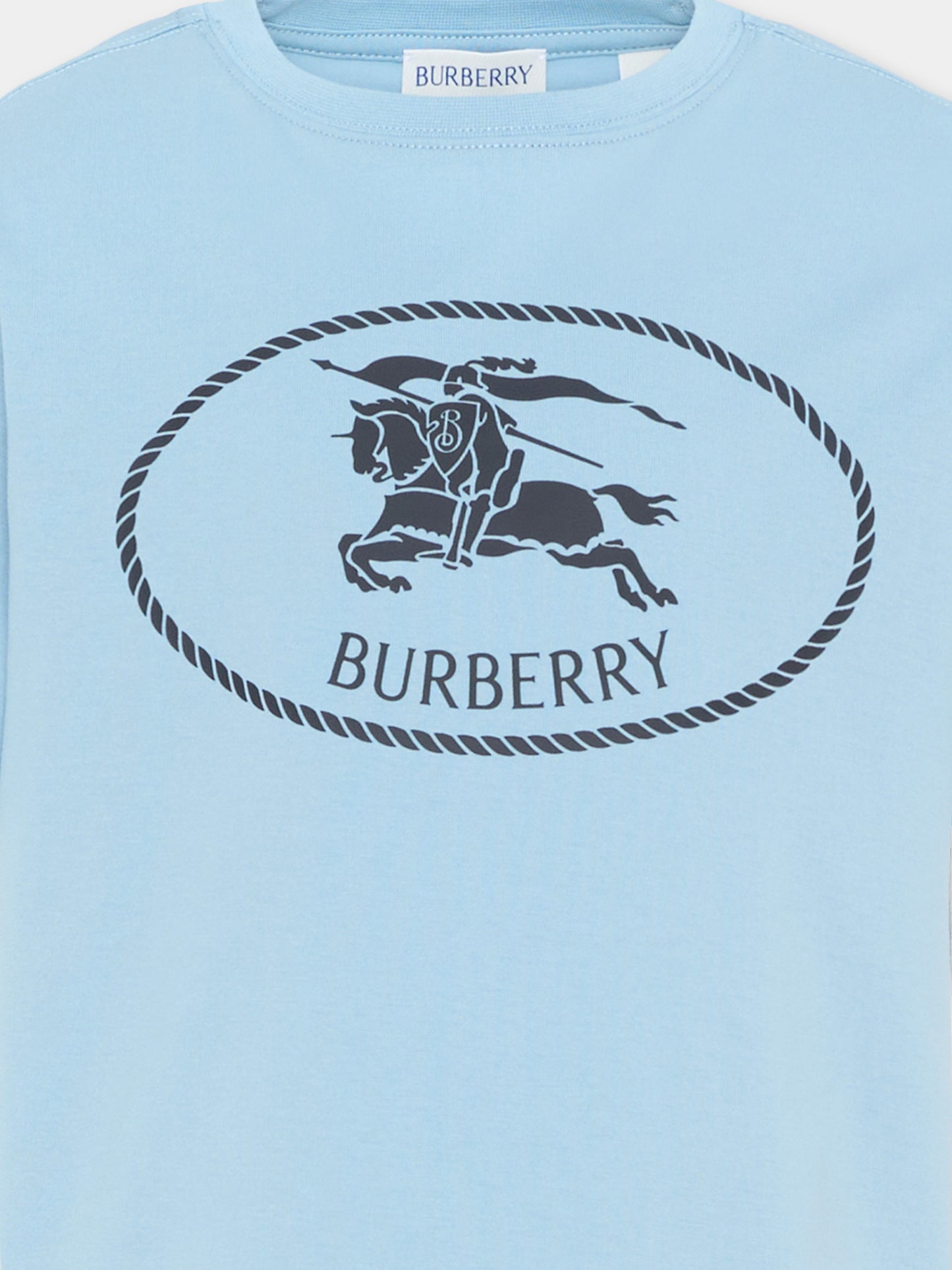 Light blue T-Shirt for Boy with logo