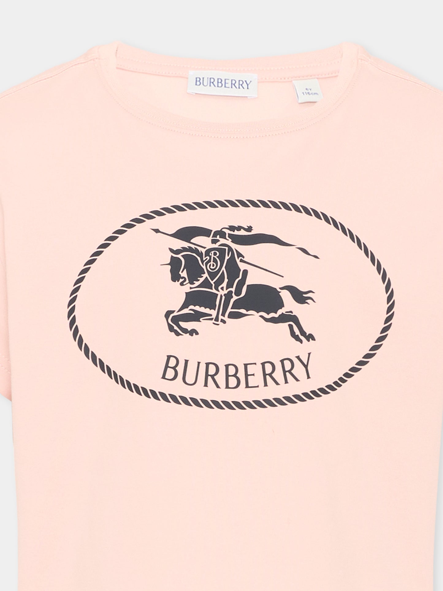 Pink T-Shirt for Girl with logo