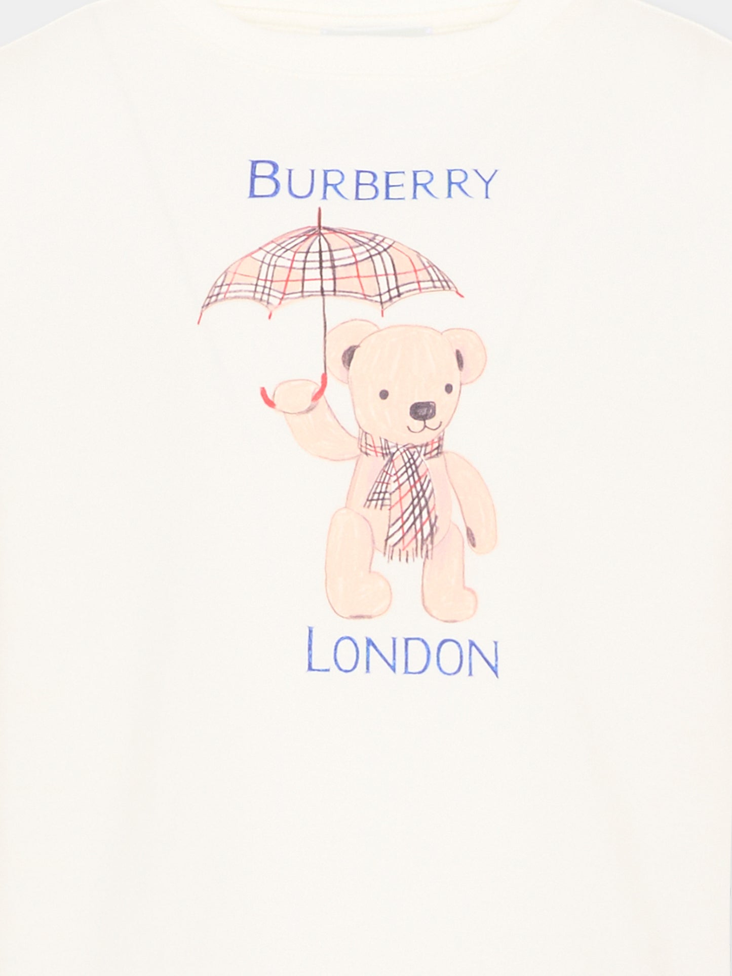 Ivory T-Shirt for Kids with logo