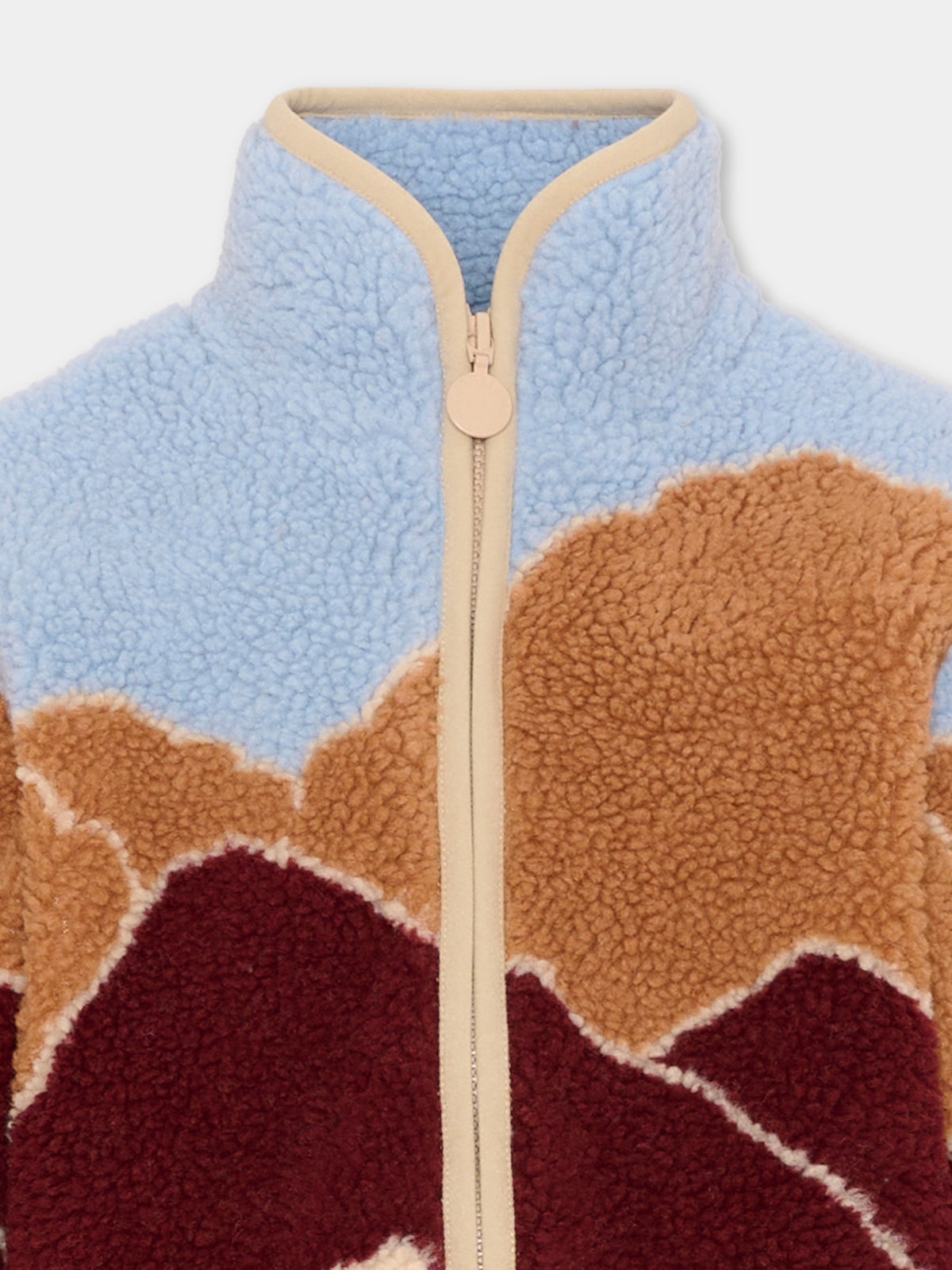 Ecopelliccia multicolor per bambino,Stella Mccartney Kids,TZ2H87 Z4059 999