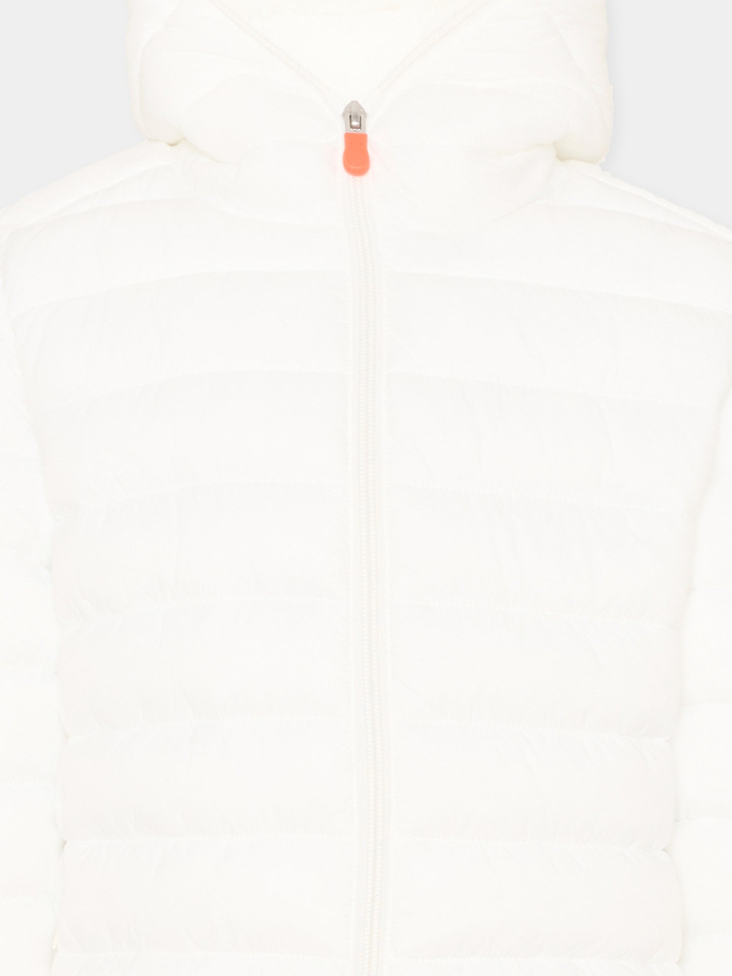 Piumino bianco Lily per bambina con logo,Save The Duck Kids,J32310G GIGA21 00002