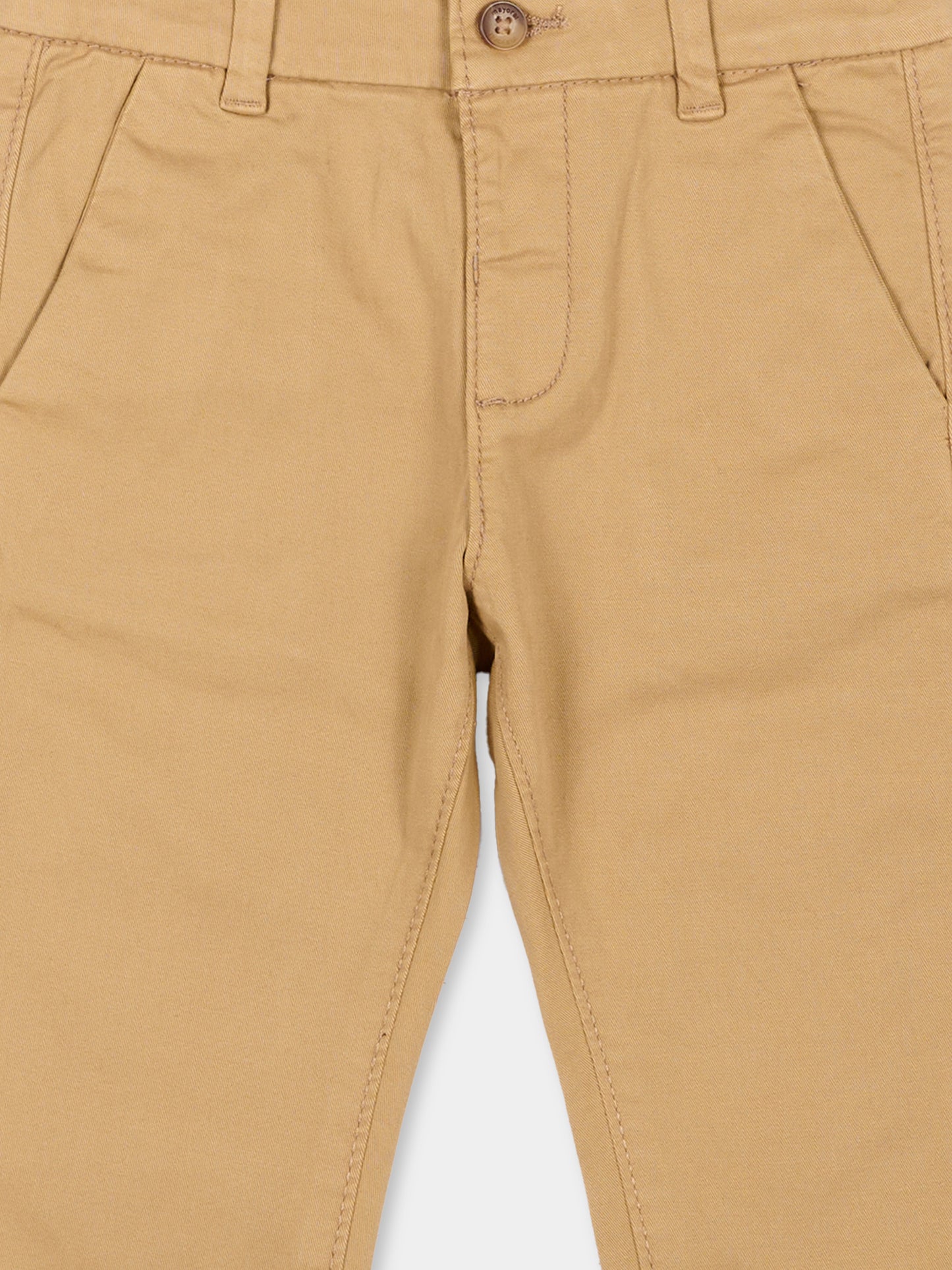 Pantaloni casual beige per neonato,Mayoral,521 035