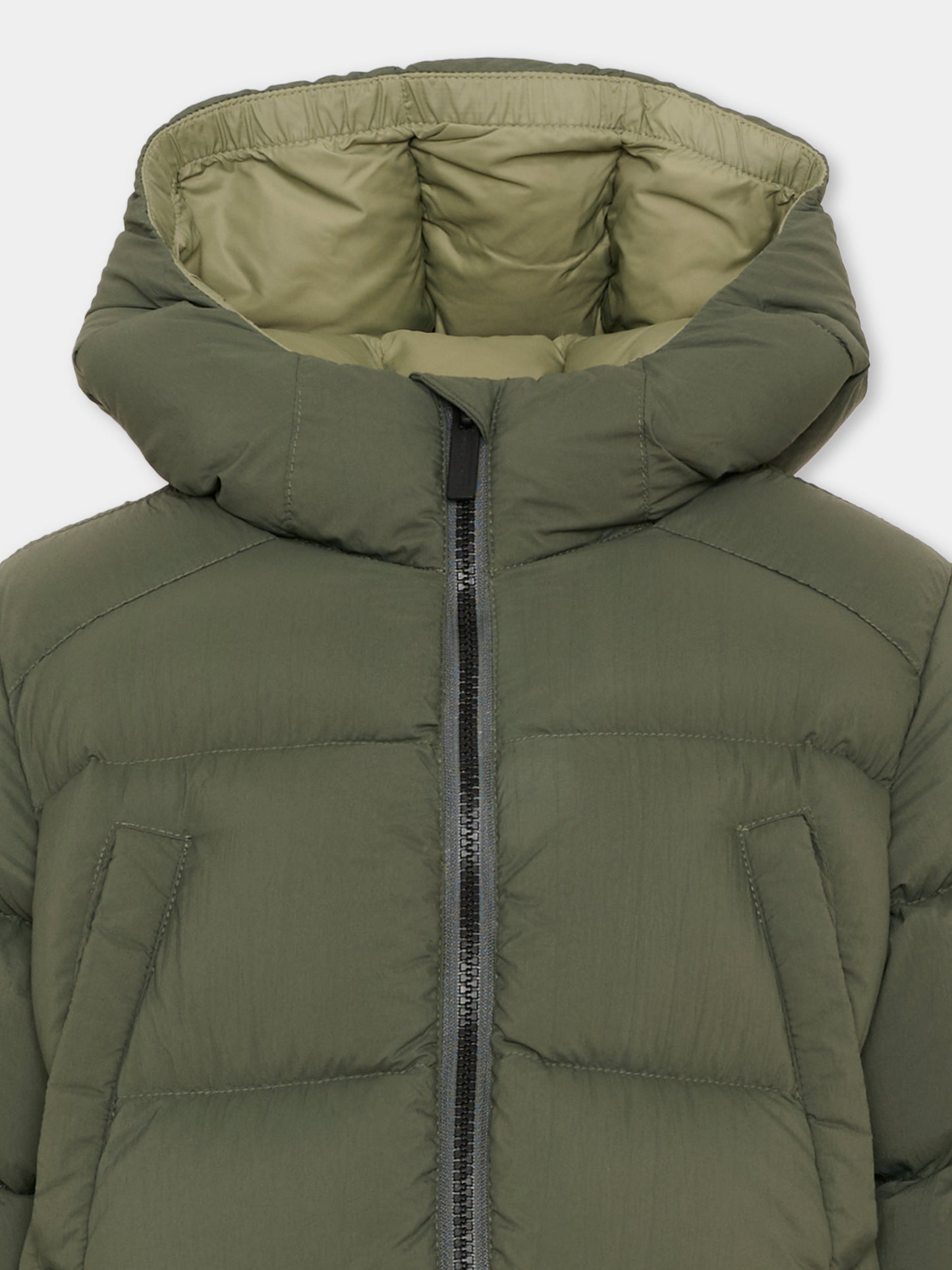 Piumino verde per bambino con logo,Colmar Originals Kids,3456 4ZP 498