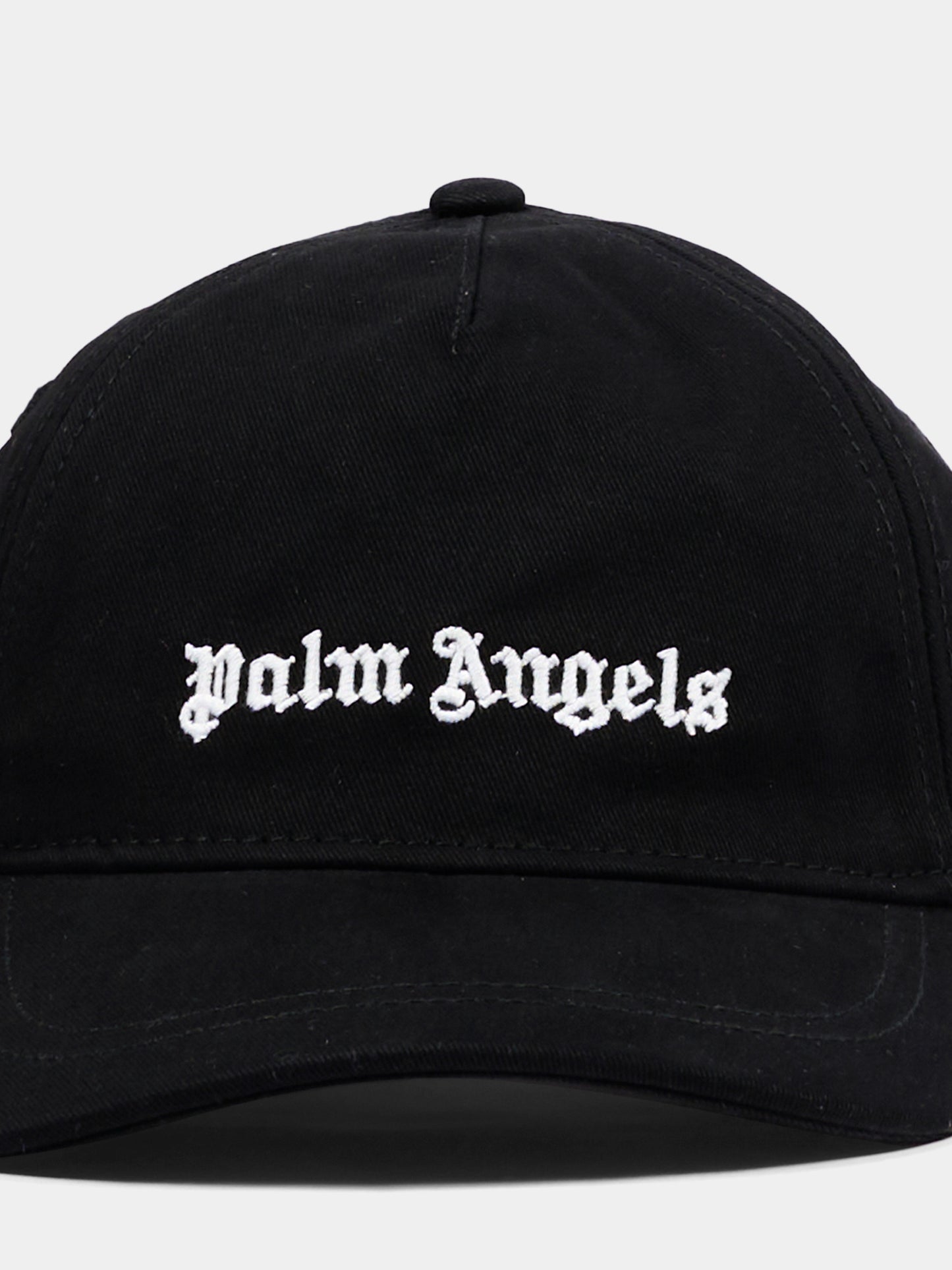 Cappello nero per bambini con logo,Palm Angels,F6PAJBBC223 110
