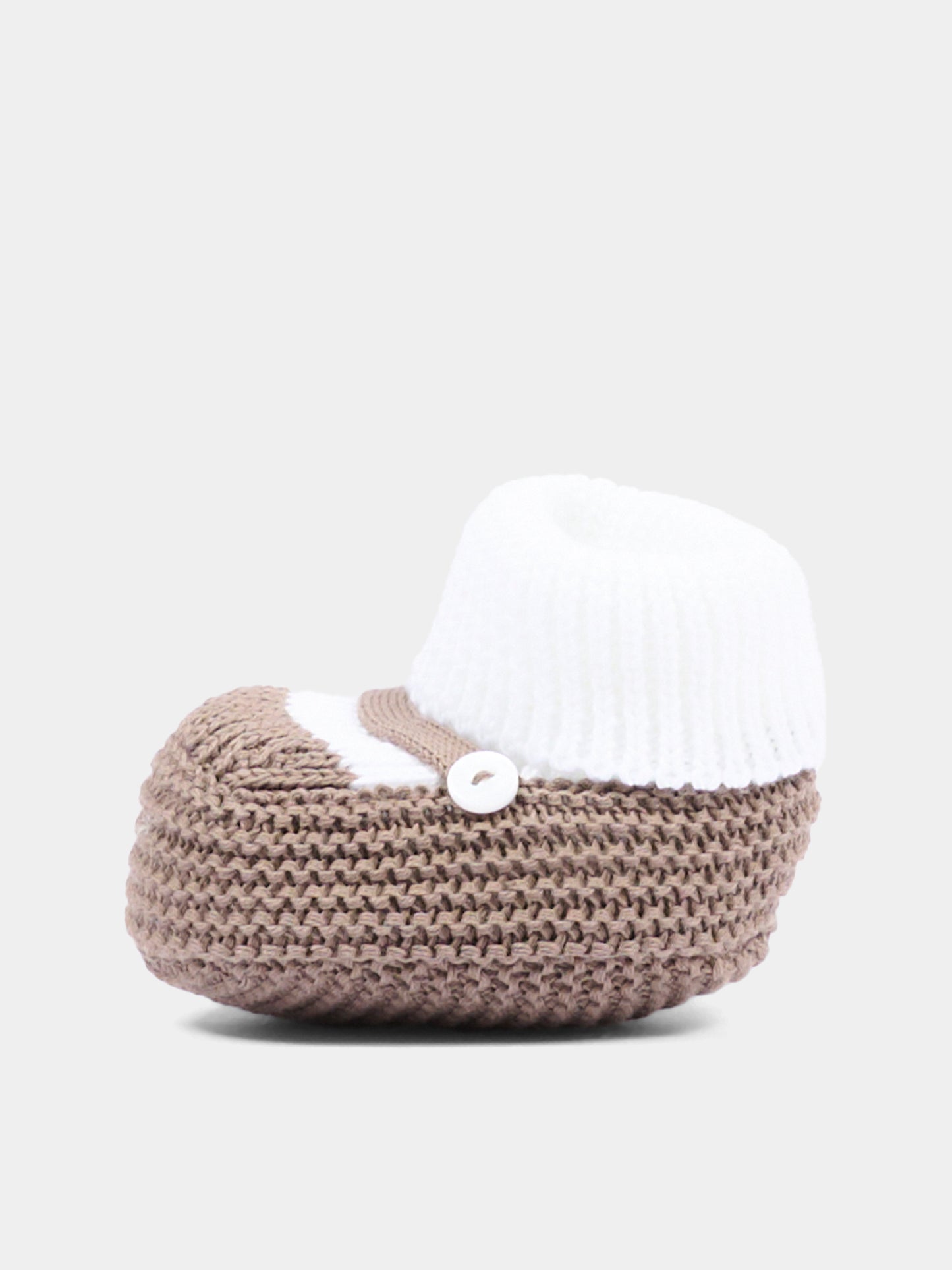 Babbucce marroni per neonato,Little Bear,3140 BCO/CACAO