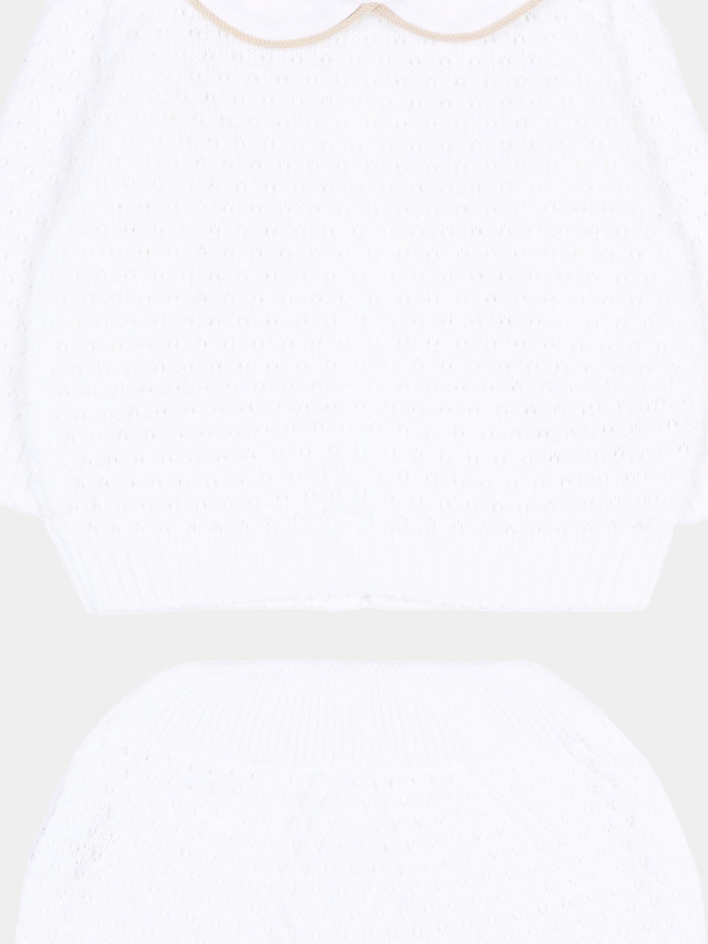 Completo nascita bianco per neonati,Little Bear,3115 BIANCO/CORDA