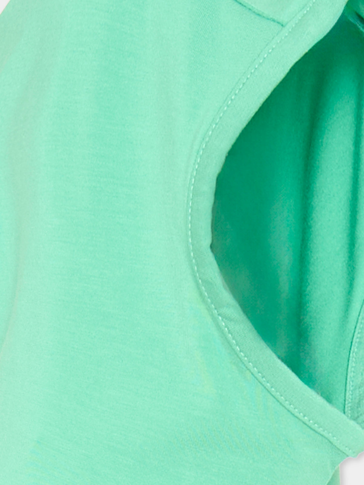 Green balaclava for boy