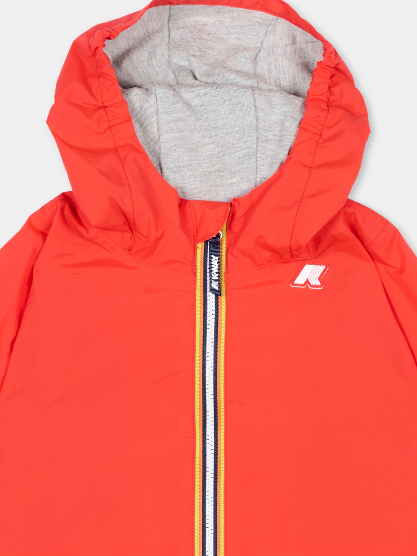 Giacca a vento rossa per neonati,K-way,K4136IW B04