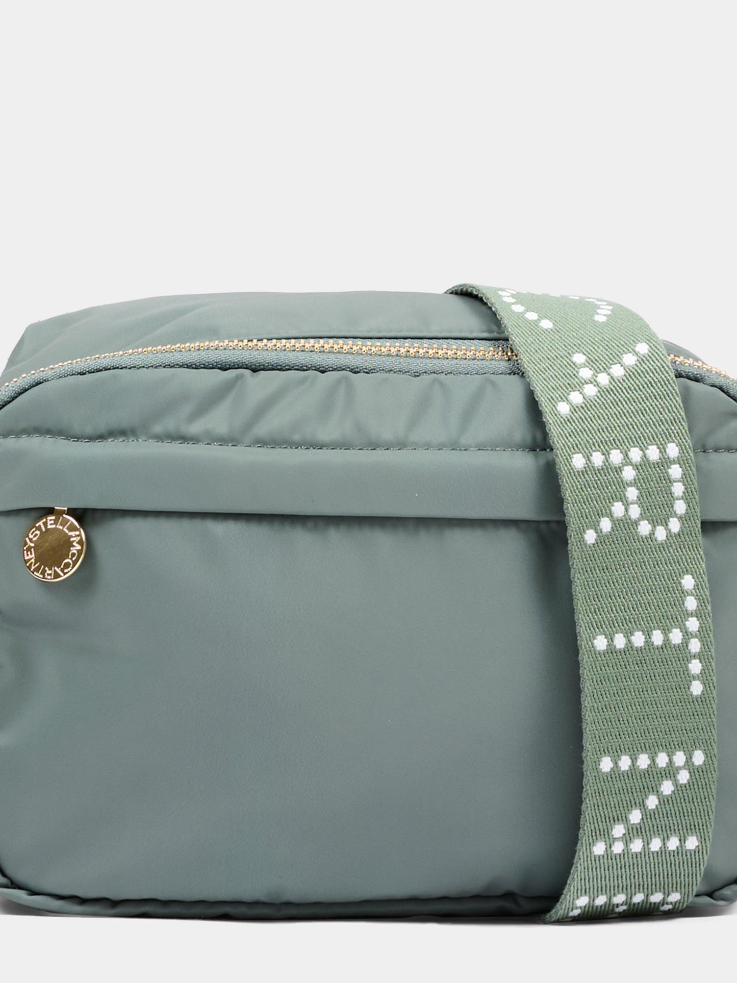Borsa verde per neonati con logo,Stella Mccartney Kids,TX0558 Z0537 760
