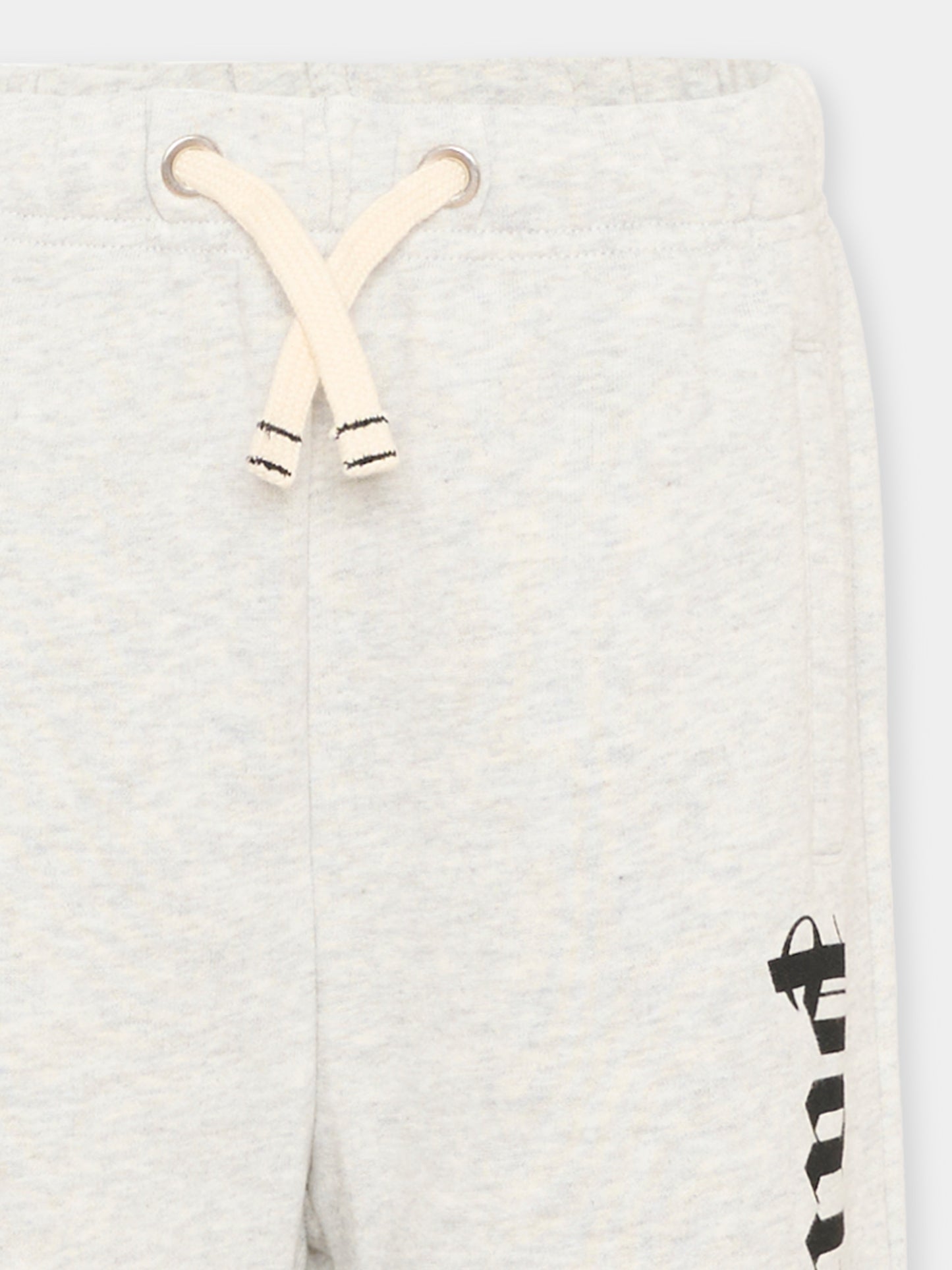 Pantalone grigio per bambini con logo,Palm Angels,PBCH008S26FLE001 101
