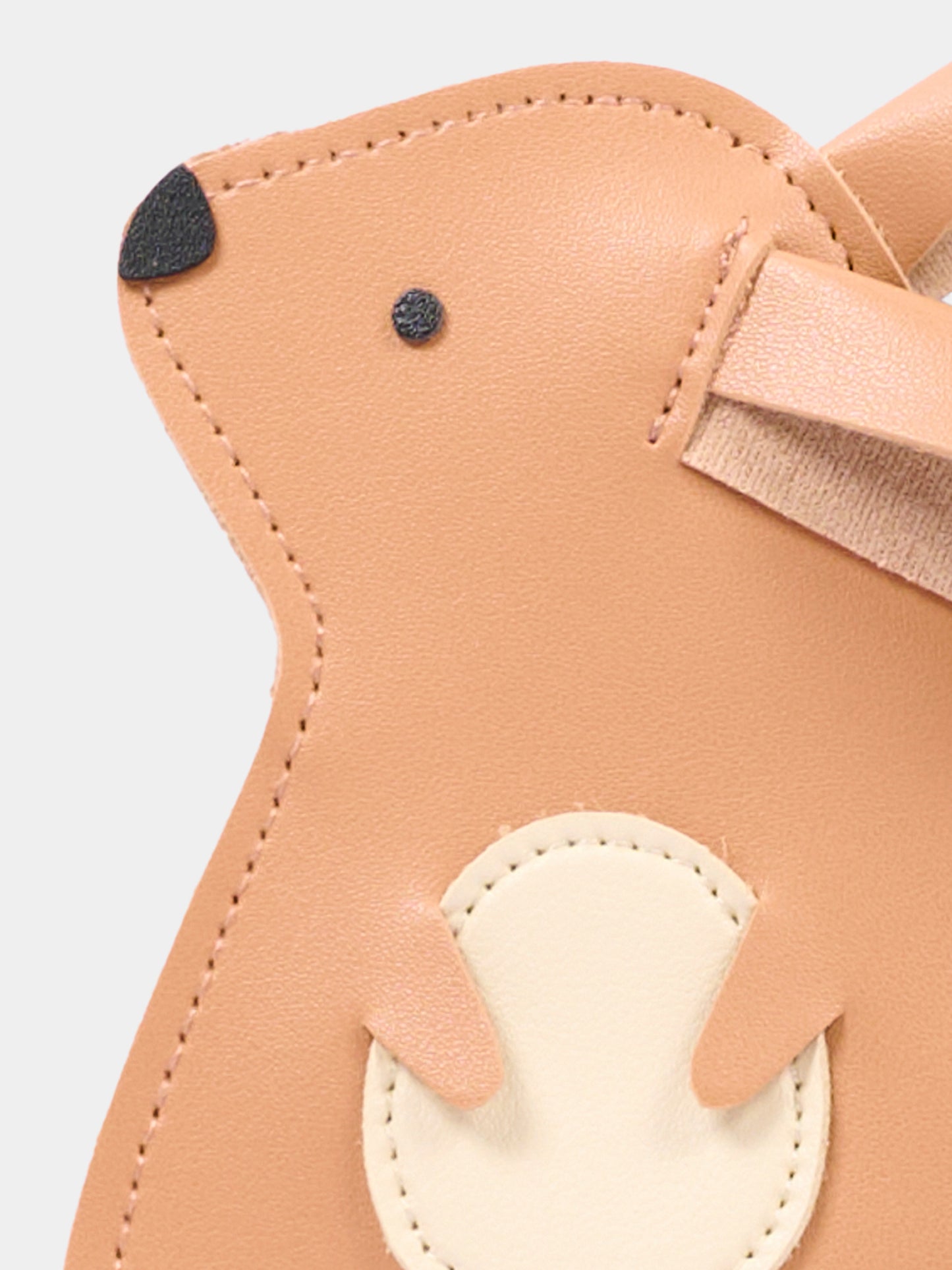 Borsa beige per bambina coniglio,Inaiê ,MTCL ESQ CAS