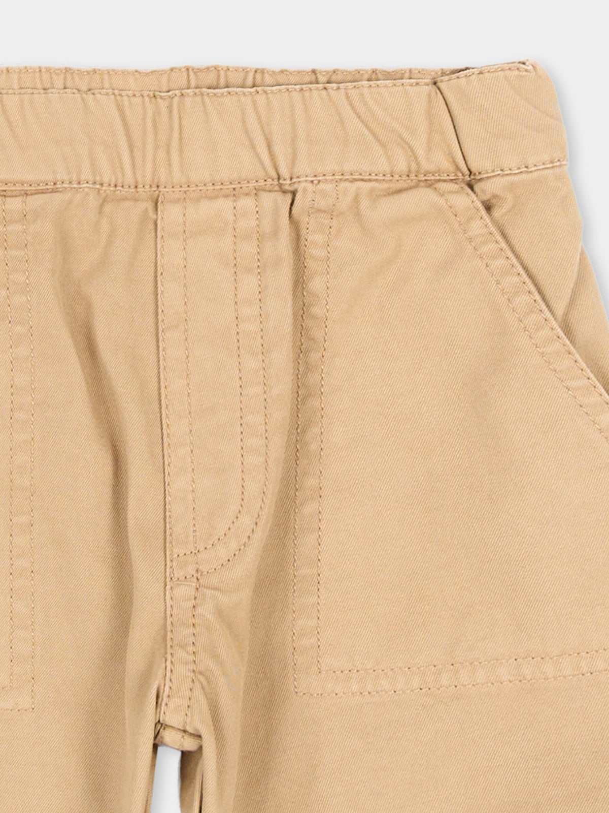 Pantalone beige per neonato,Diesel,K00690 KXBIM K726
