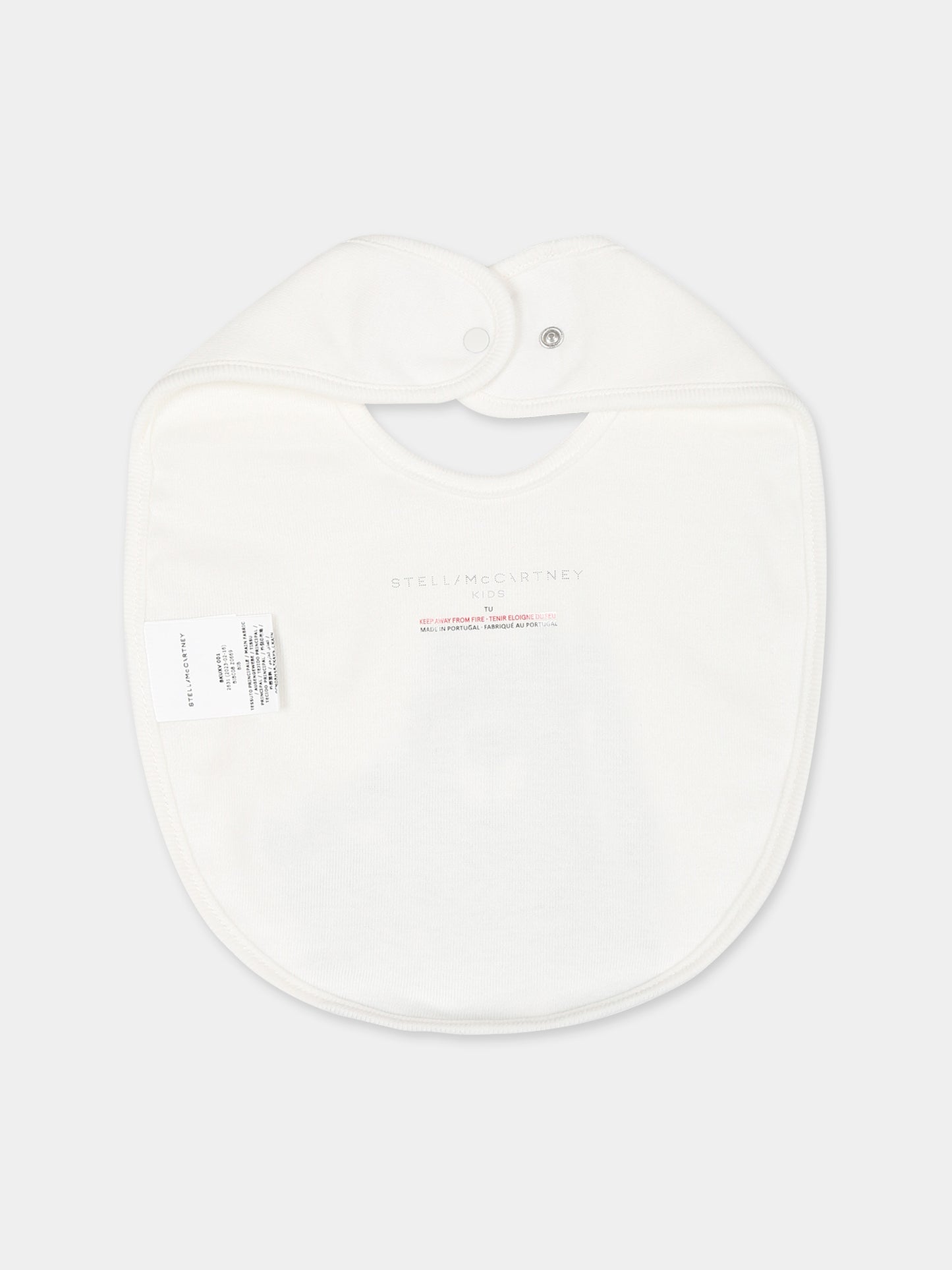 Set bianco per neonato con orso,Stella Mccartney Kids,TTB539 Z0669 101