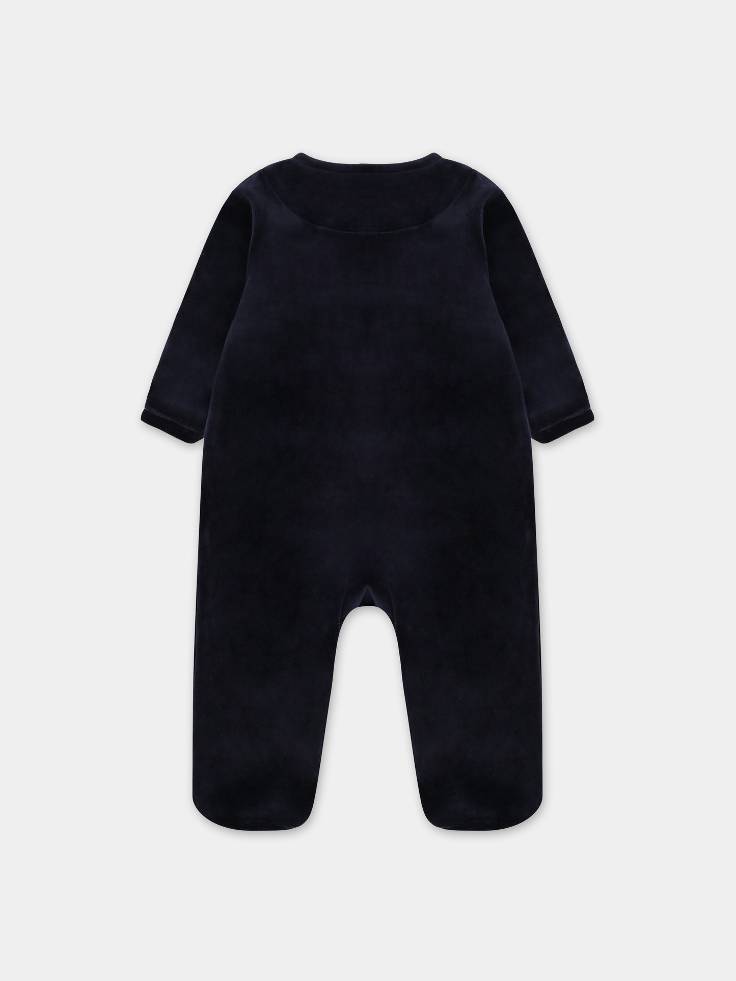 Tutina blu con dinosauro per neonato,Carrement Beau,Y97302 849