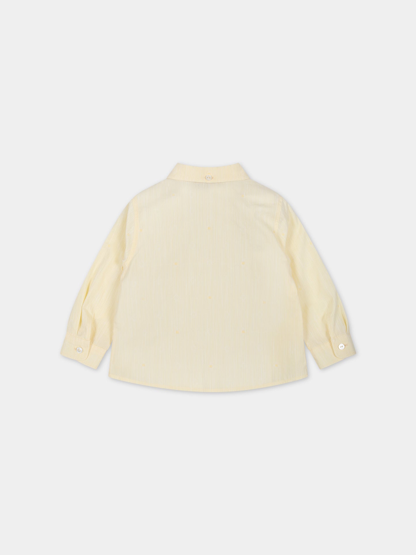 Camicia gialla per neonato,Gucci Kids,747303 XWAYJ 7015