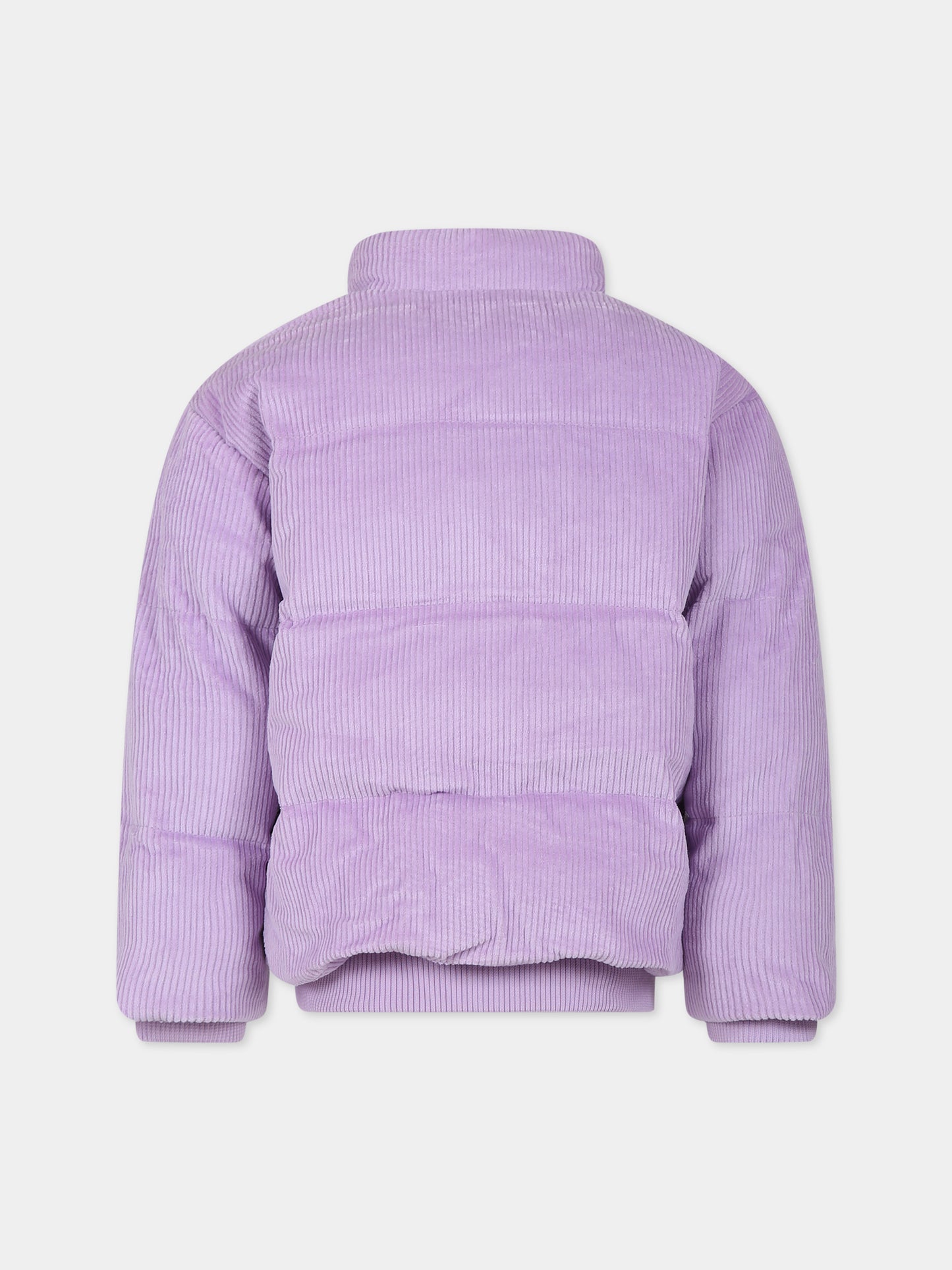 Bomber viola per bambina con logo,Molo,5W23M325 8764