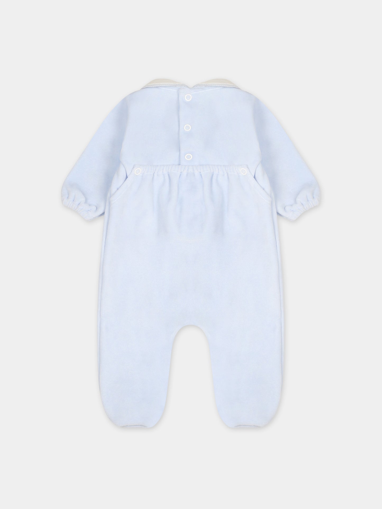 Tutina celeste per neonato,Little Bear,7037 CIELO
