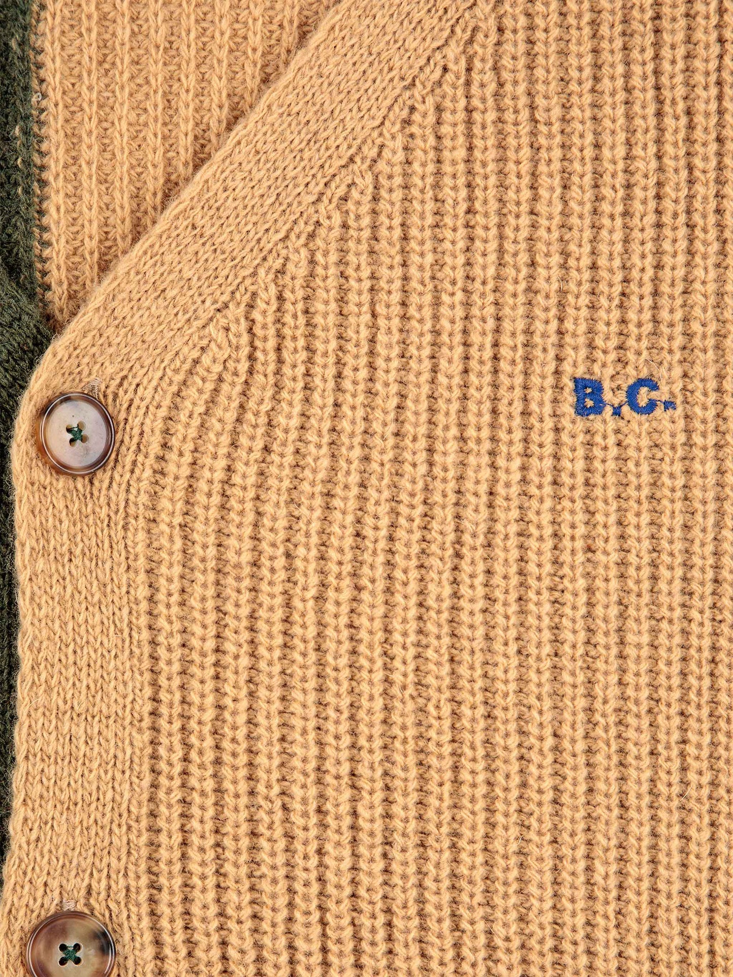 Cardigan multicolor per bambino in color block,Bobo Choses,223AC120