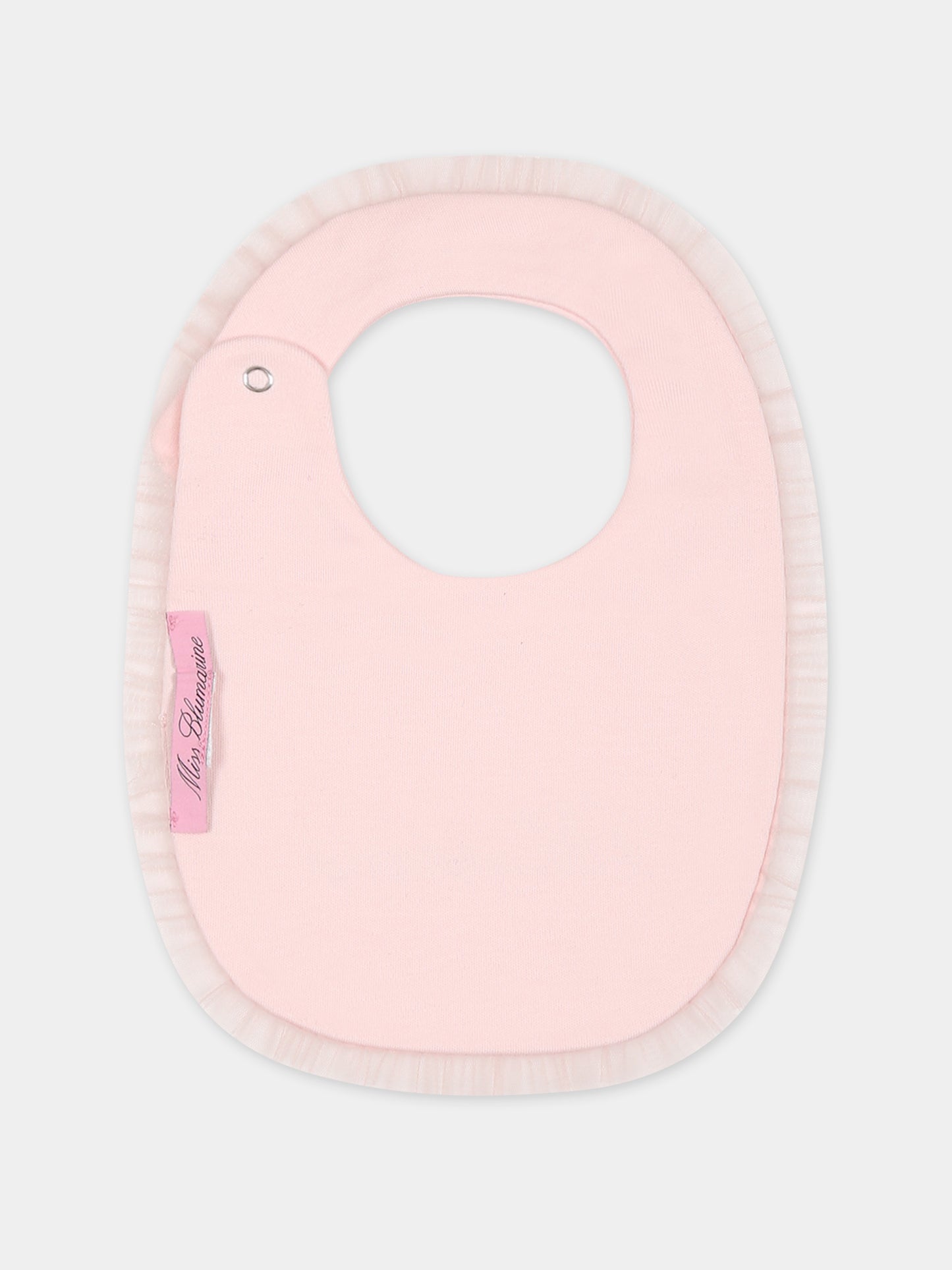 Set rosa per neonata con logo,Blumarine Baby,IF3137 X0515