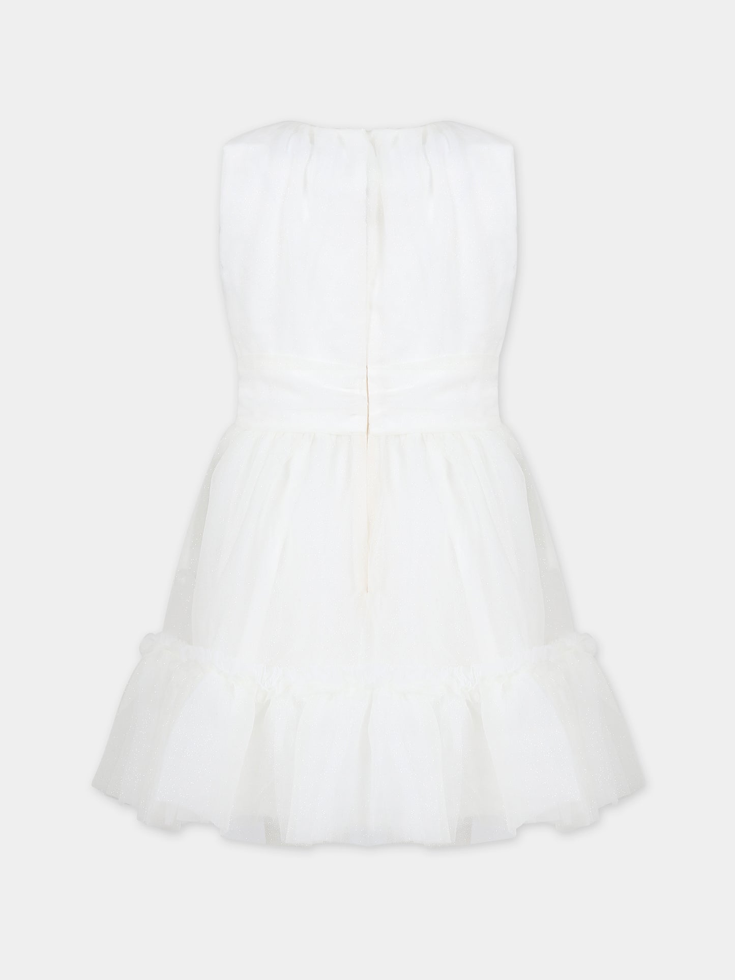 Vestito avorio per bambina,Simonetta,ST1C11 O0046 101