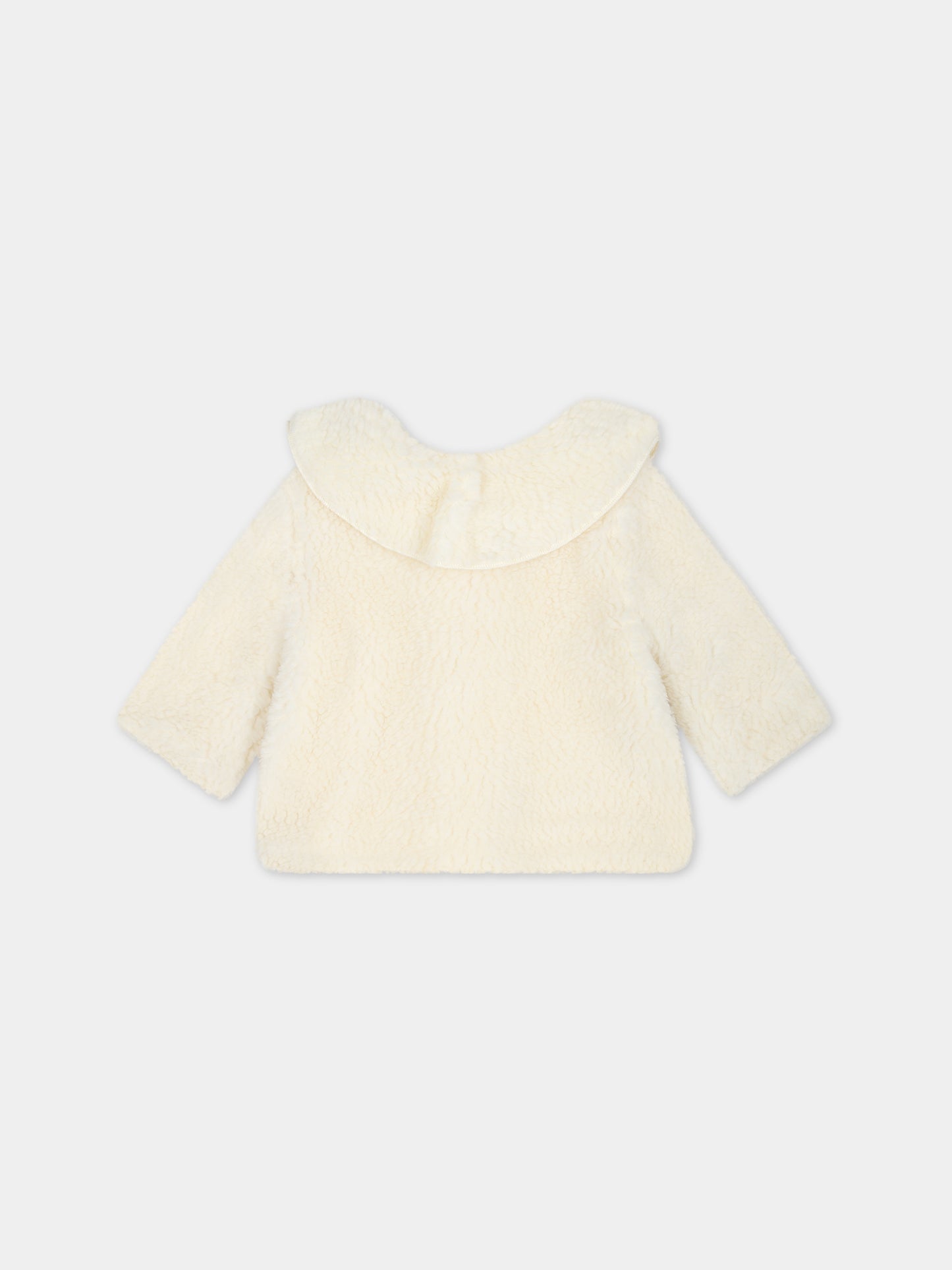 Ecopelliccia avorio per neonata,Zhoe & Tobiah,BEE1 45