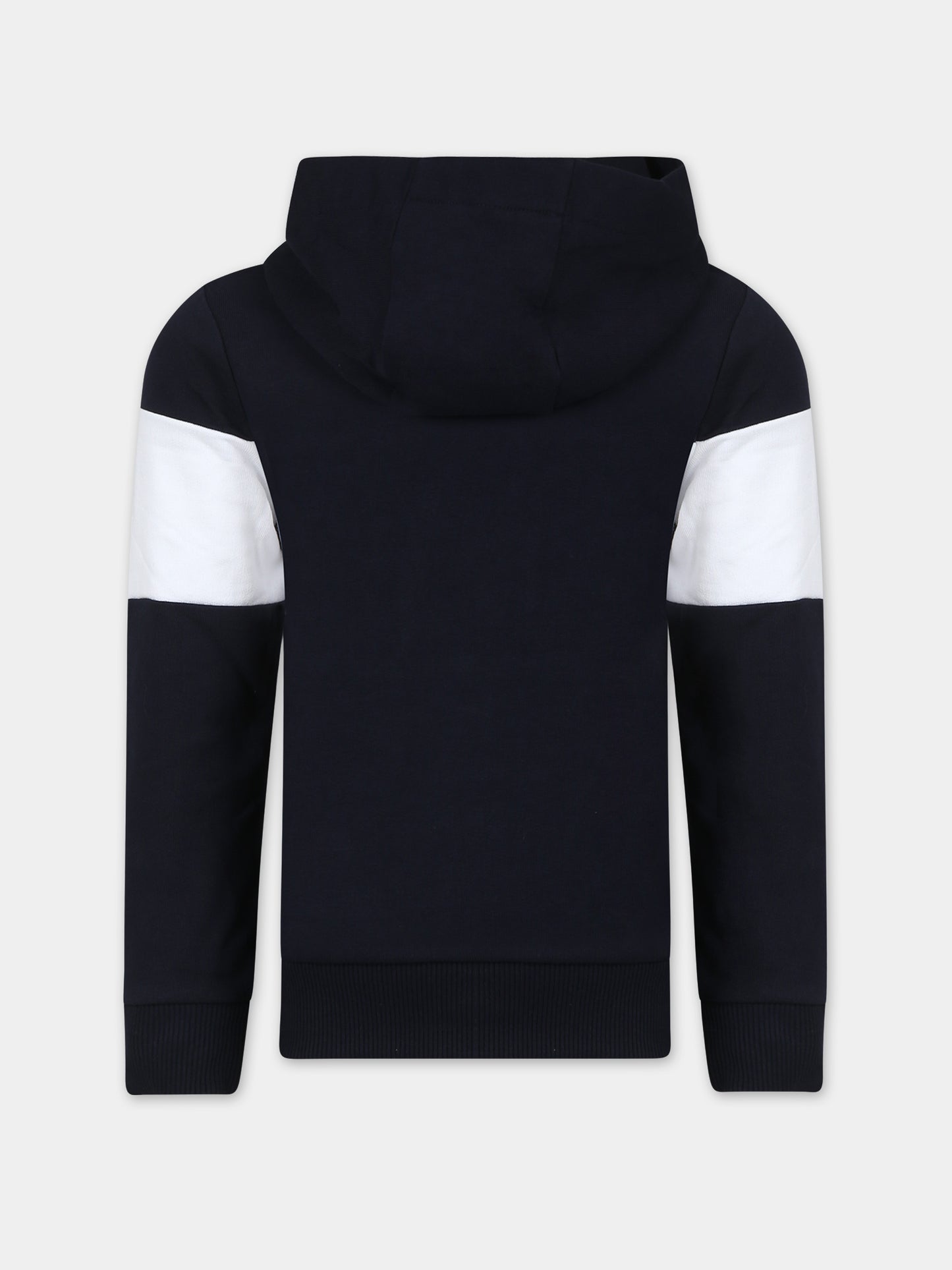 Felpa blu per bambino con logo,Tommy Hilfiger Junior,23WMTHKB0KB08385T DW5