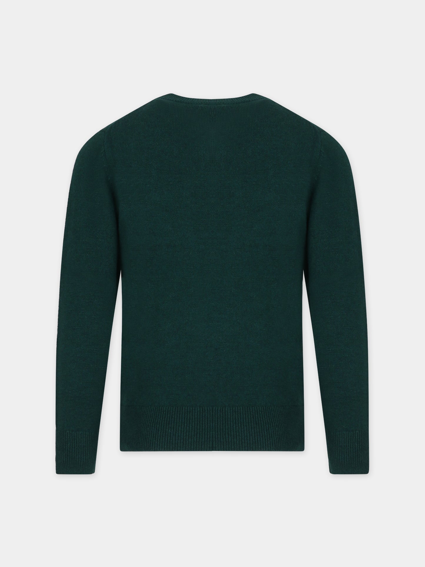 Maglione verde per bambino con Snoopy,Mc2 Saint Barth,DOUGLAS SB BOB CLUB 51 EMB